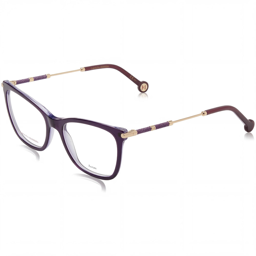 Carolina Herrera Her 0151 Men's Multicolored Acetate Frame Violet Gold Polycarbonate Lenses 54mm