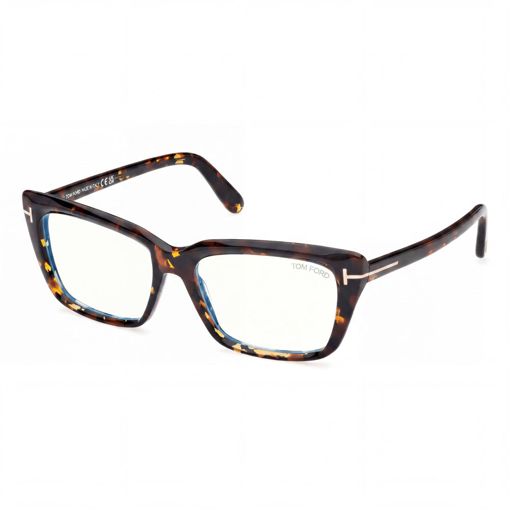 Gafas de sol polarizadas de plástico multicolor Tom Ford Ft5894-b para mujer, con filtro de luz azul, talla 56-16-140