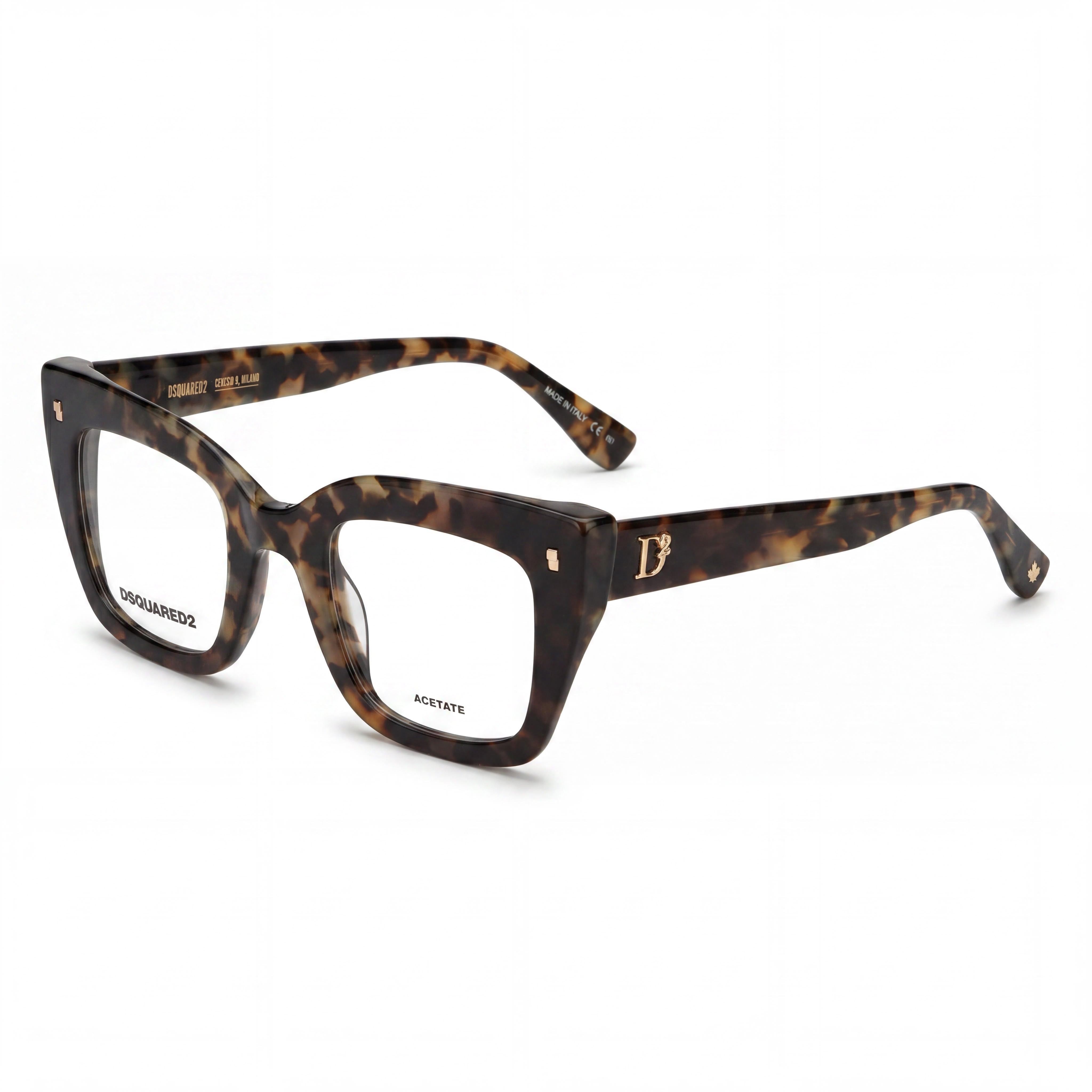 Gafas de sol Dsquared2 Modern de acetato para mujer en color Havana gris, con cristales Havana gris, talla 47-25-145mm, Photo 1