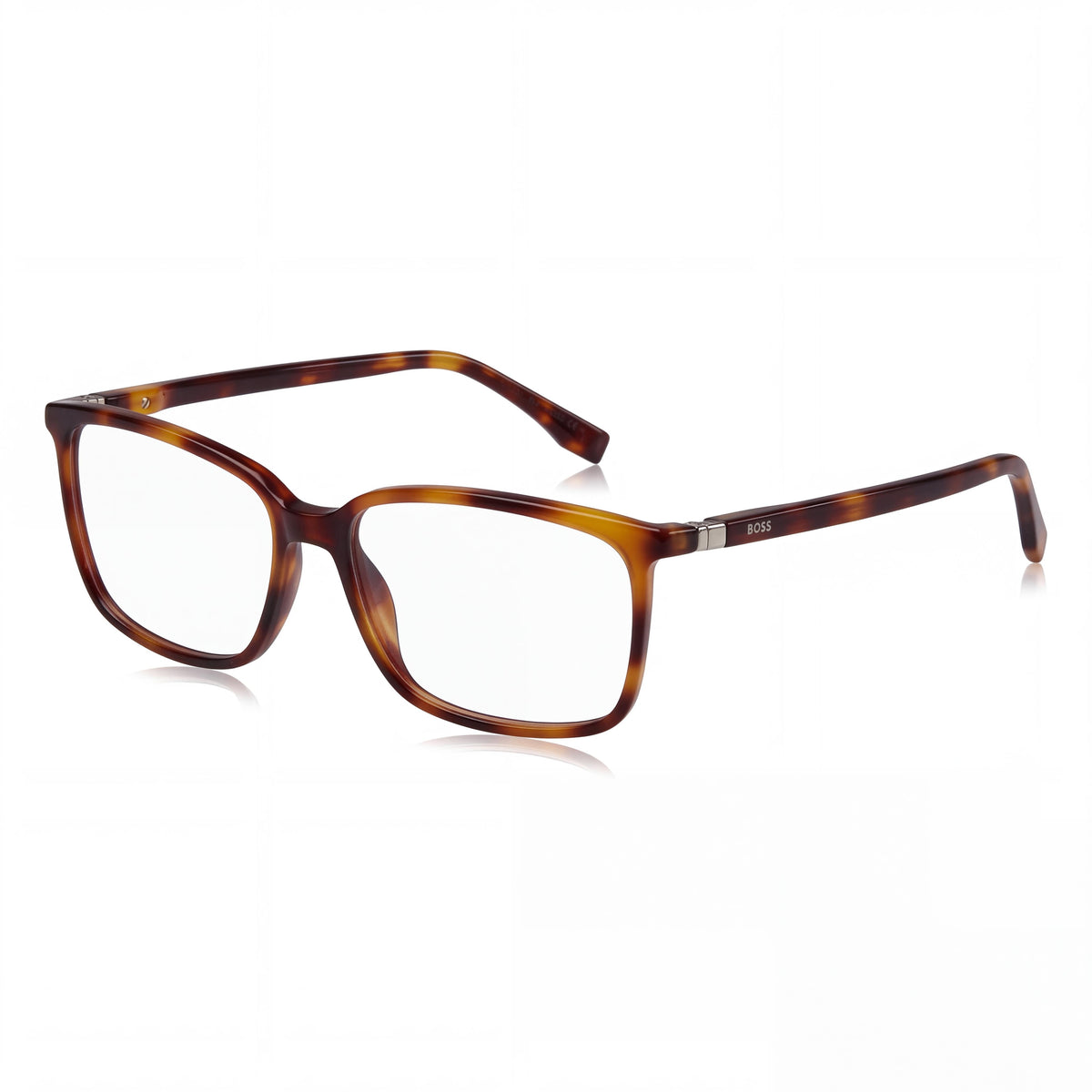 Hugo Boss Modern Women's Havana Acetate Frame Havana Polycarbonate Lens Eyewear, Size 56-15-145, Photo 1