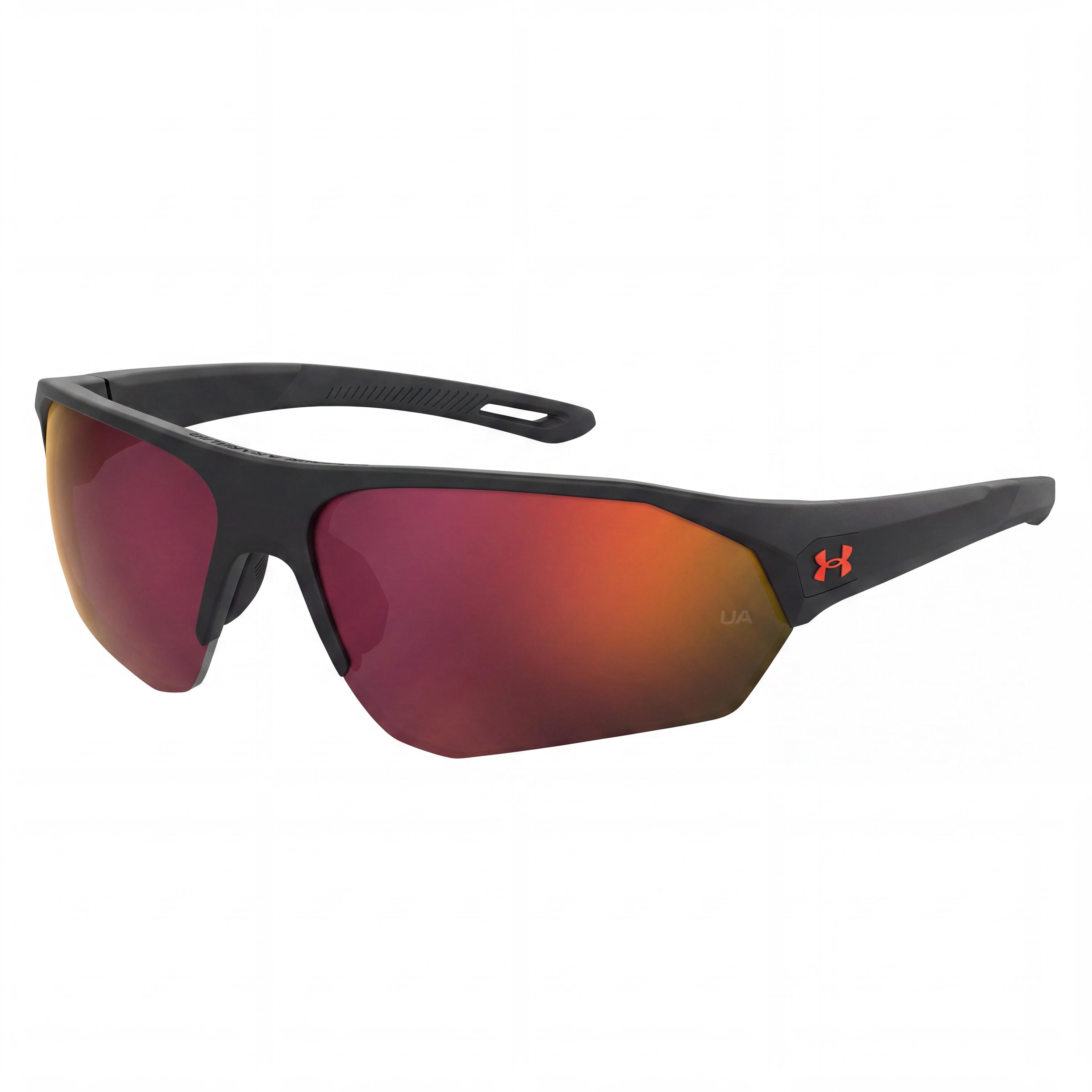 Under Armour Ua 0001/G/S Unisex Matte Black Propionate Red Multilayer Oleophobic Non-Polarized UV Protection 72-10-130, Photo 1