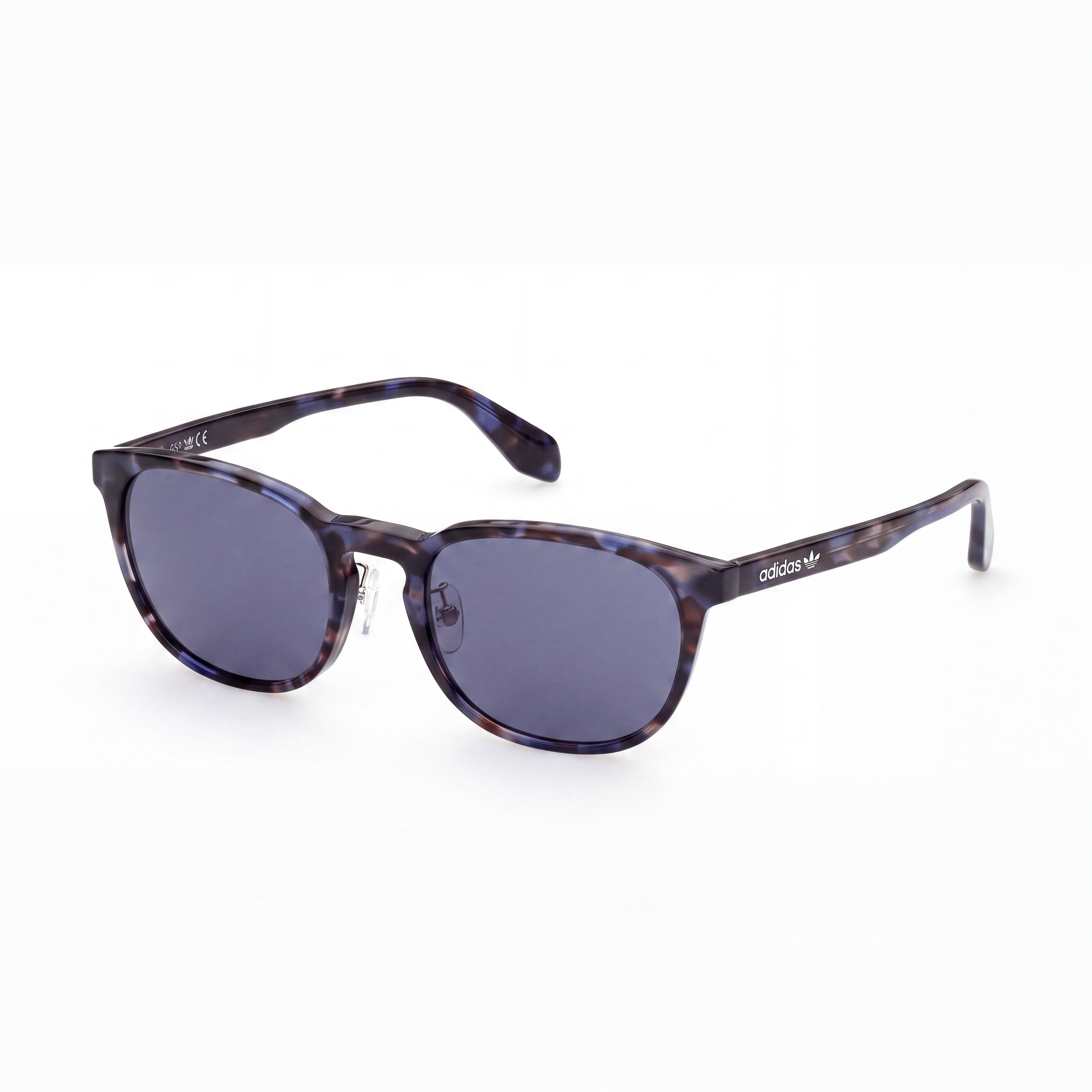 Gafas de sol adidas or0042 h55v56 redondas de plástico Havana para hombre no polarizadas UV 400 de 56mm, Photo 1