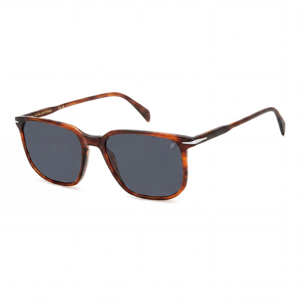 David Beckham Db 1141/S Women's Light Acetate Brown Horn Non- Sunglasses, , 55mm Lens