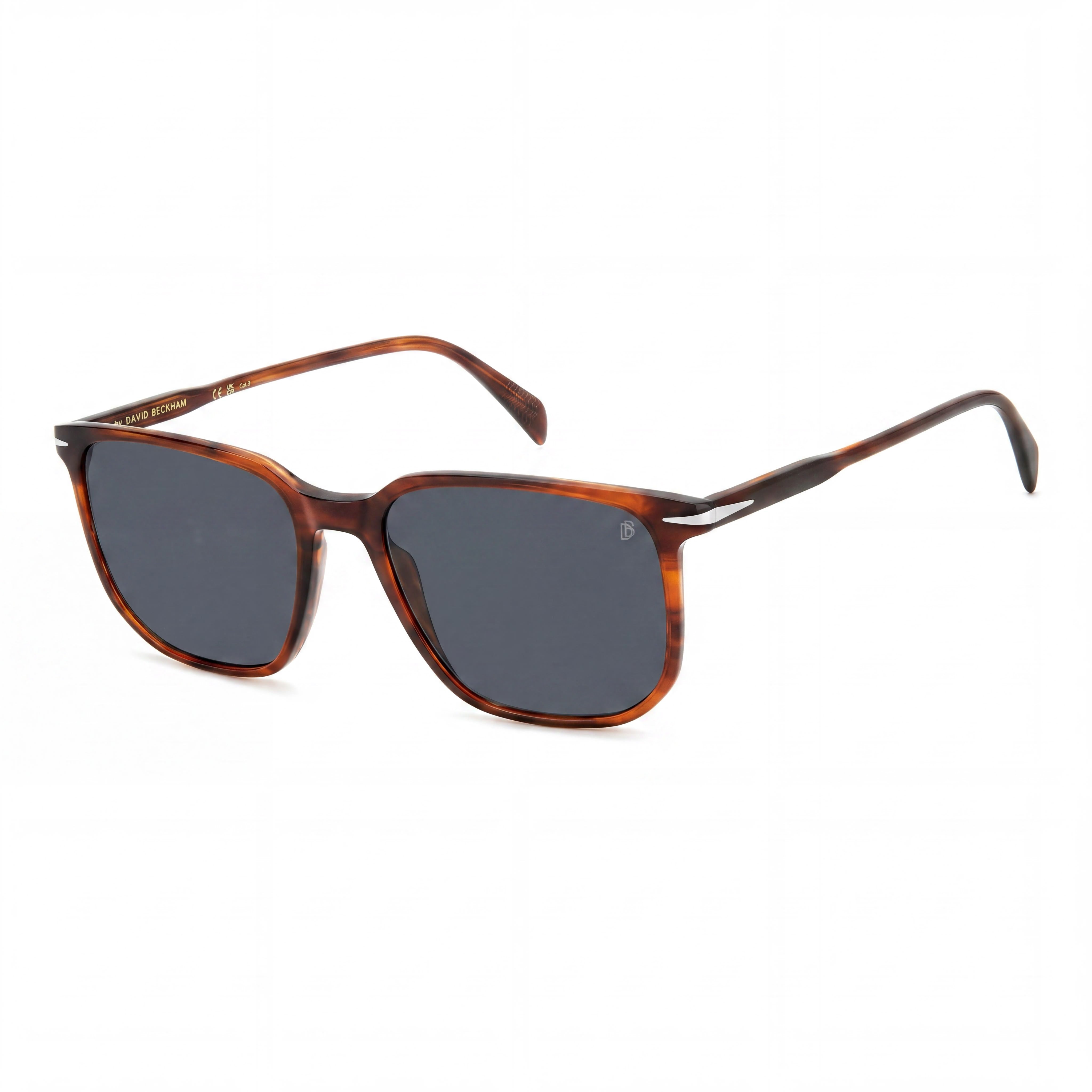 David Beckham Db 1141/S Women's Light Acetate Brown Horn Non- Sunglasses, , 55mm Lens, Photo 1