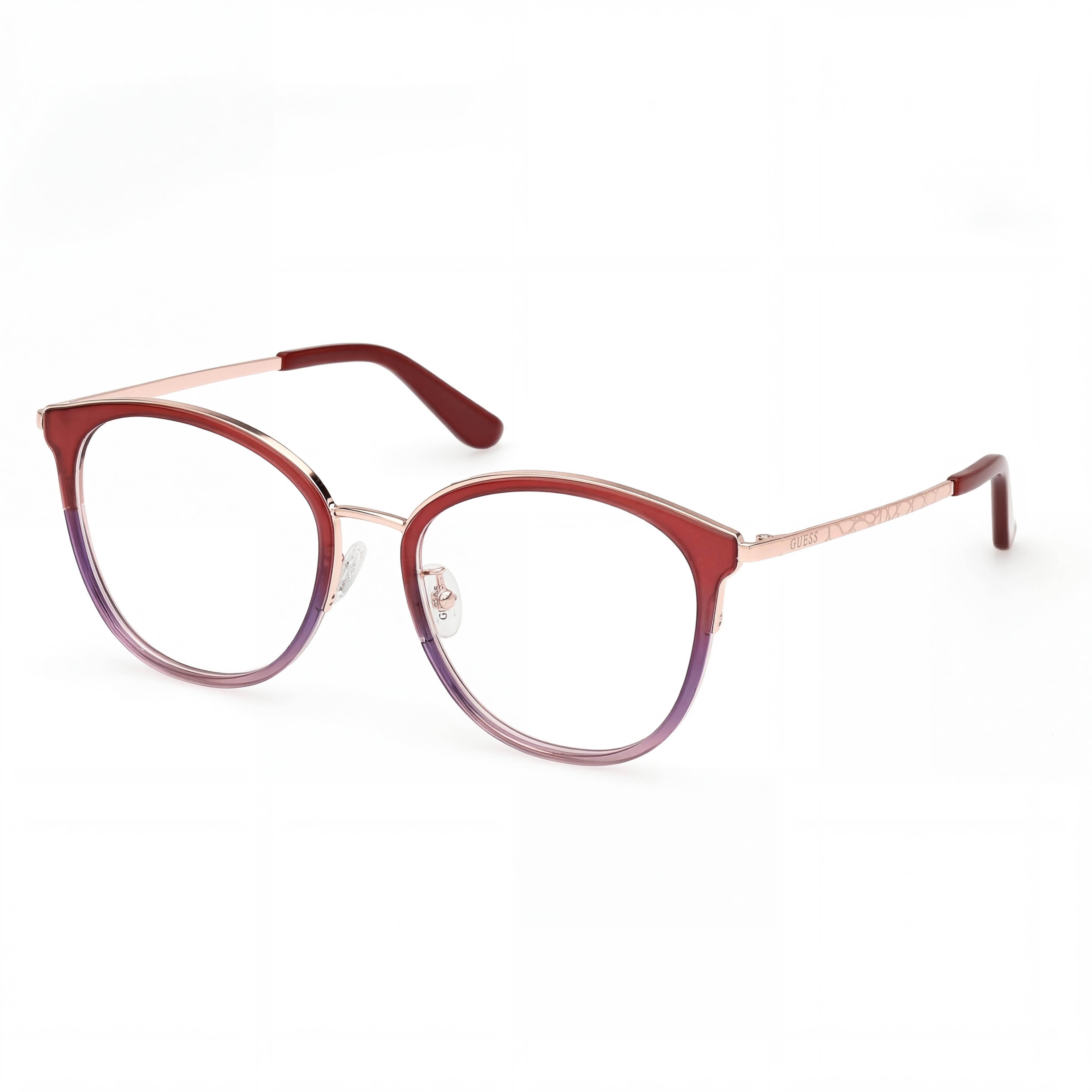 GUESS Pink Men's Pink TR90 Acetate Frame 53/18/140, Photo 1