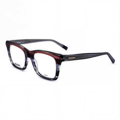 M Missoni MIS 0117 Casual Women's Acetate Frame Polycarbonate Lens Havana Violet Eyeglasses, 50mm Lens Width