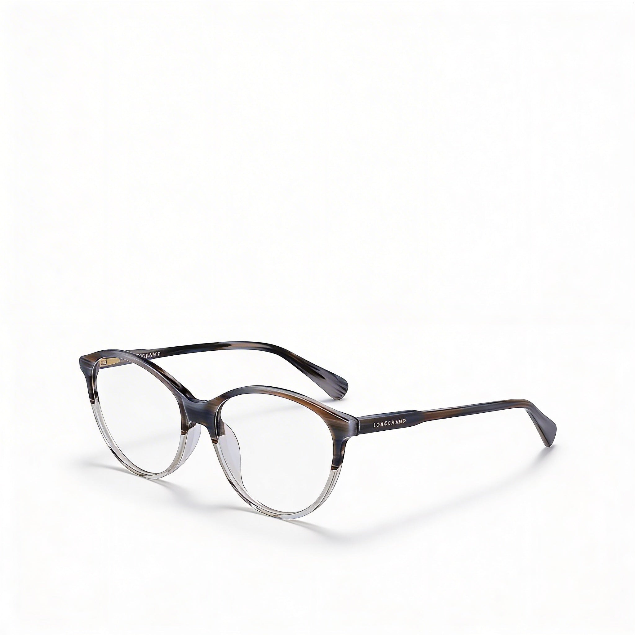 Longchamp Modern LO2709 Unisex Eyewear, Horn Black Frame, Polycarbonate Lenses 53mm, Photo 1