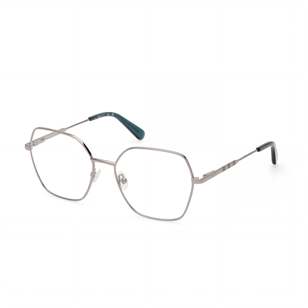 GANT Ga4154 Unisex Polarized Sunglasses with Multicoloured Metal Frame and Clear Lenses 55mm