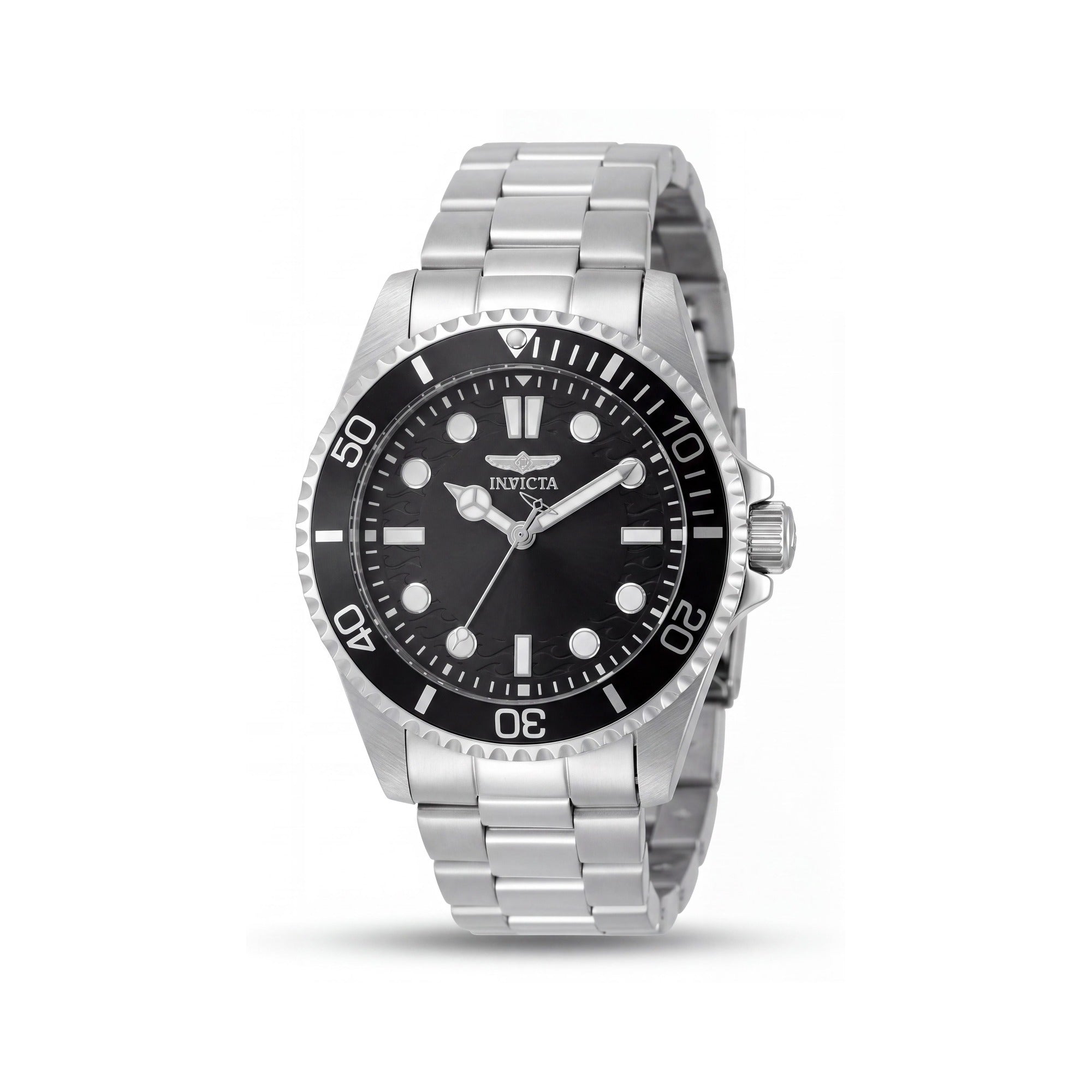 Invicta Pro Diver 49703 Men's Quartz 10 ATM Water Resistant Stainless Steel Grey Dial 43mm Watch, Photo 1