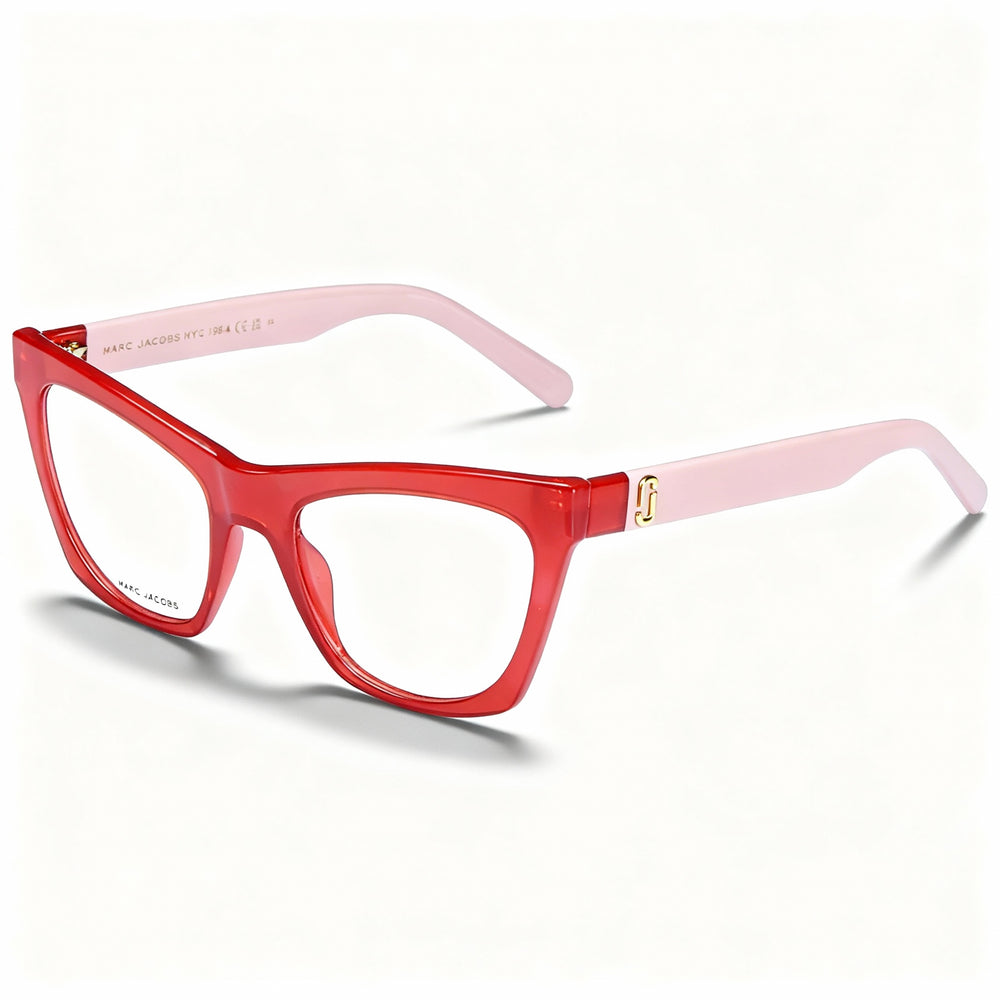 Gafas de sol Marc Jacobs MARC 649 para mujer, color celulosa, rojo y rosa, no polarizadas, 53 mm