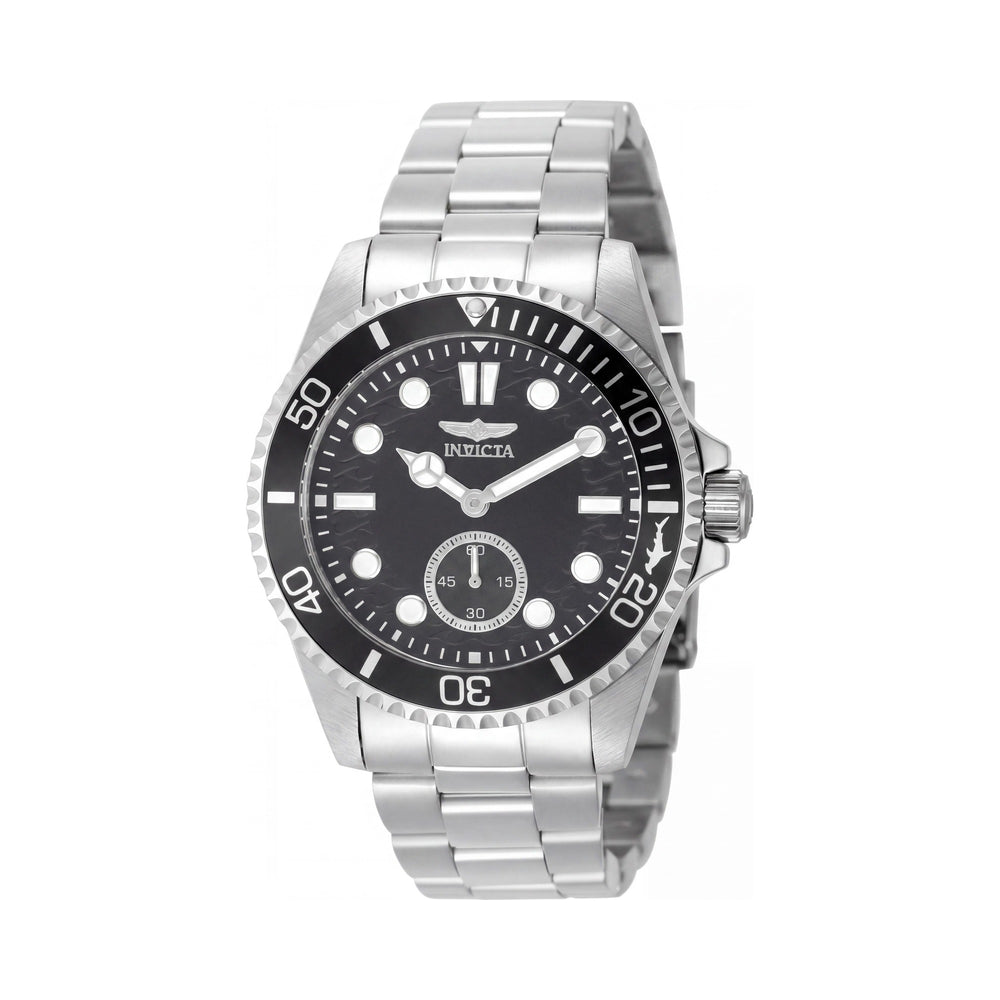 Invicta Pro Diver 49431 Reloj Unisex de Cuarzo con Brazalete de Acero Inoxidable, Esfera Gris Plateada, Resistente al Agua 10 ATM, 43mm