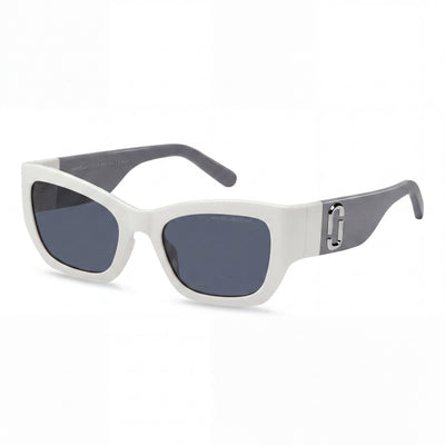 Marc Jacobs Cat Eye Women's Black Grey Frame Black Lens Sunglasses 100% UV Protection 53mm