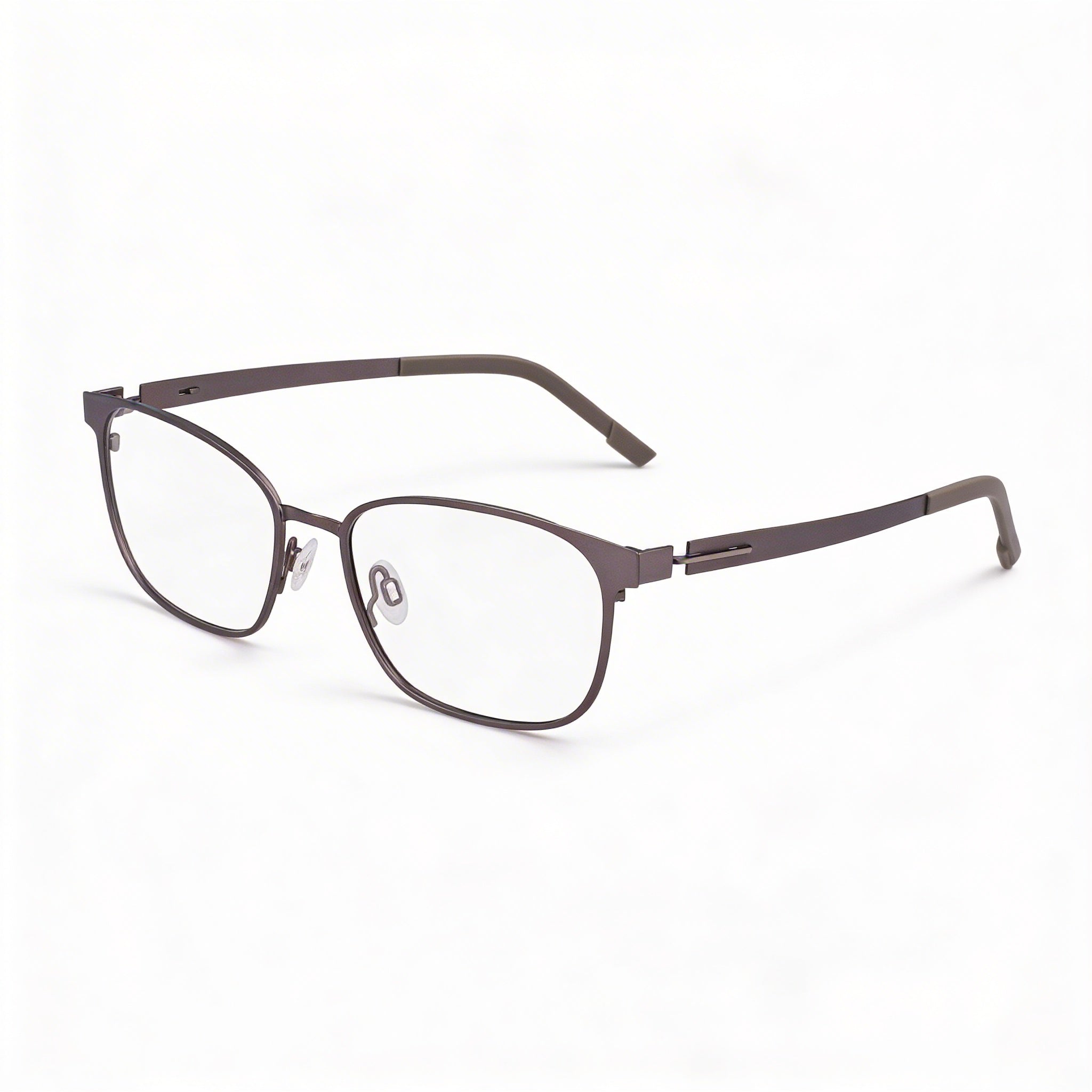 Flexon Men's Flx1008mag-set Acetate Eyeglasses Matt Steel Grey 56mm, Photo 1