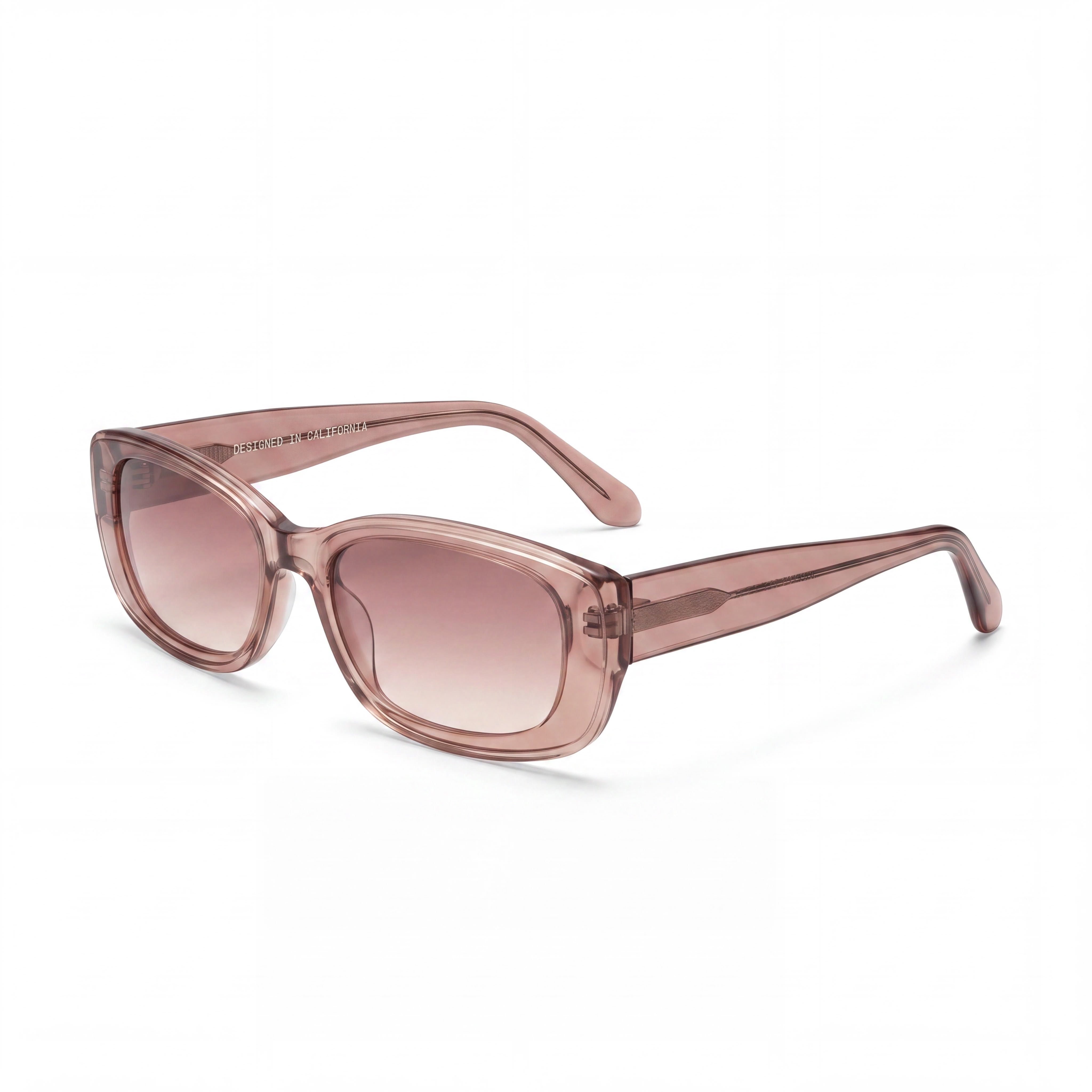 QUAY AUSTRALIA Vibe Check Women's Doe Brown Fawn Frame Brown Fawn Lens INJECTION UV Protected 55mm Sunglasses, Photo 1