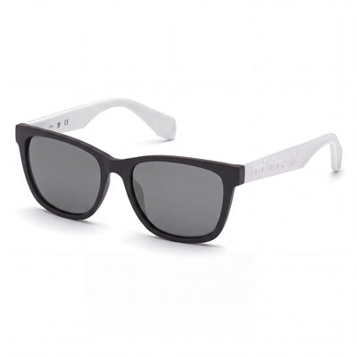 adidas Originals Modern Men's Navigator Plastic Frame Nero Opaco Mirror Smoke UV Protection Sunglasses 54mm