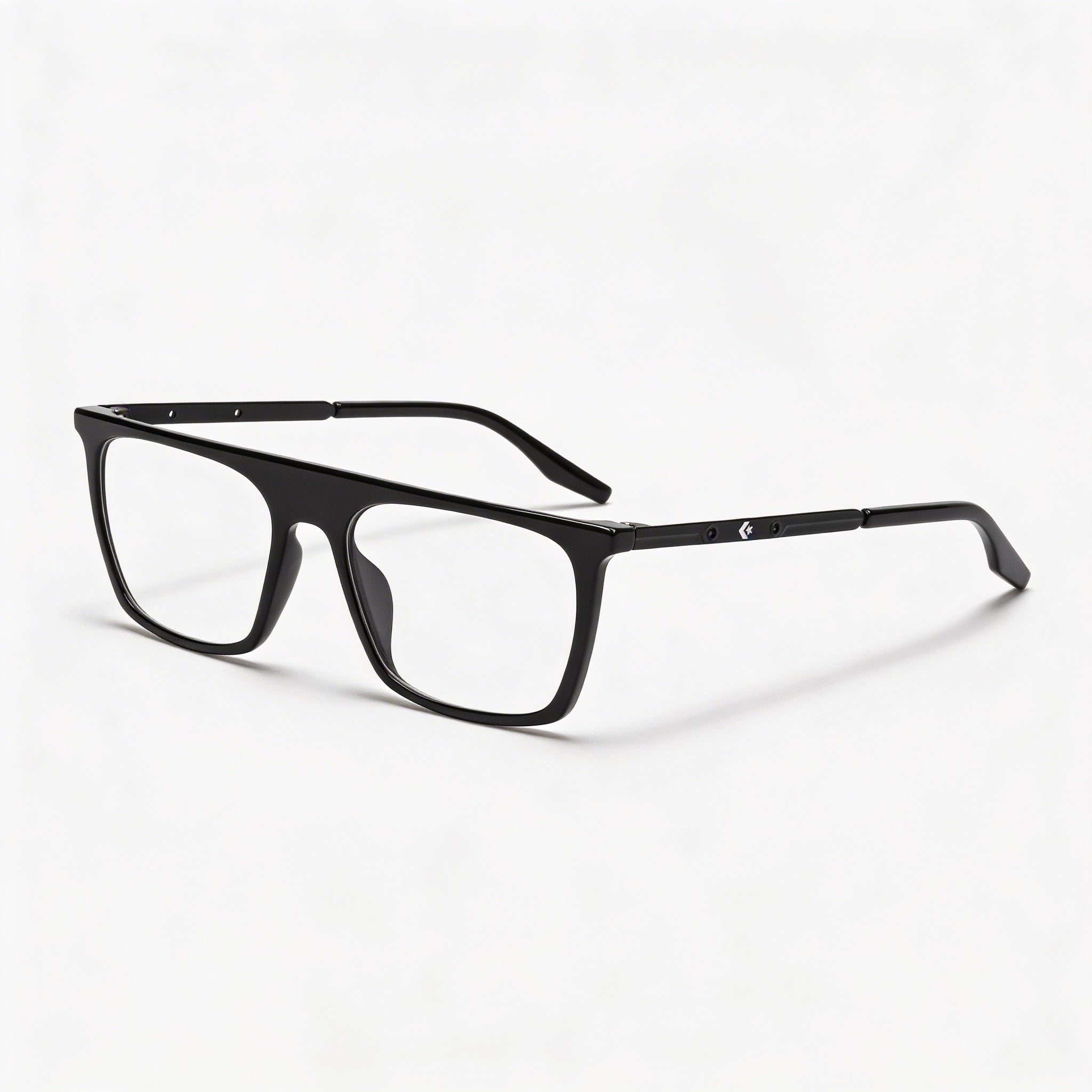 Converse Cv8009 Men's Black Optical Prescription Eyeglasses with 53mm Lens Width, 17mm Bridge, and 145mm Temple Length, Photo 1