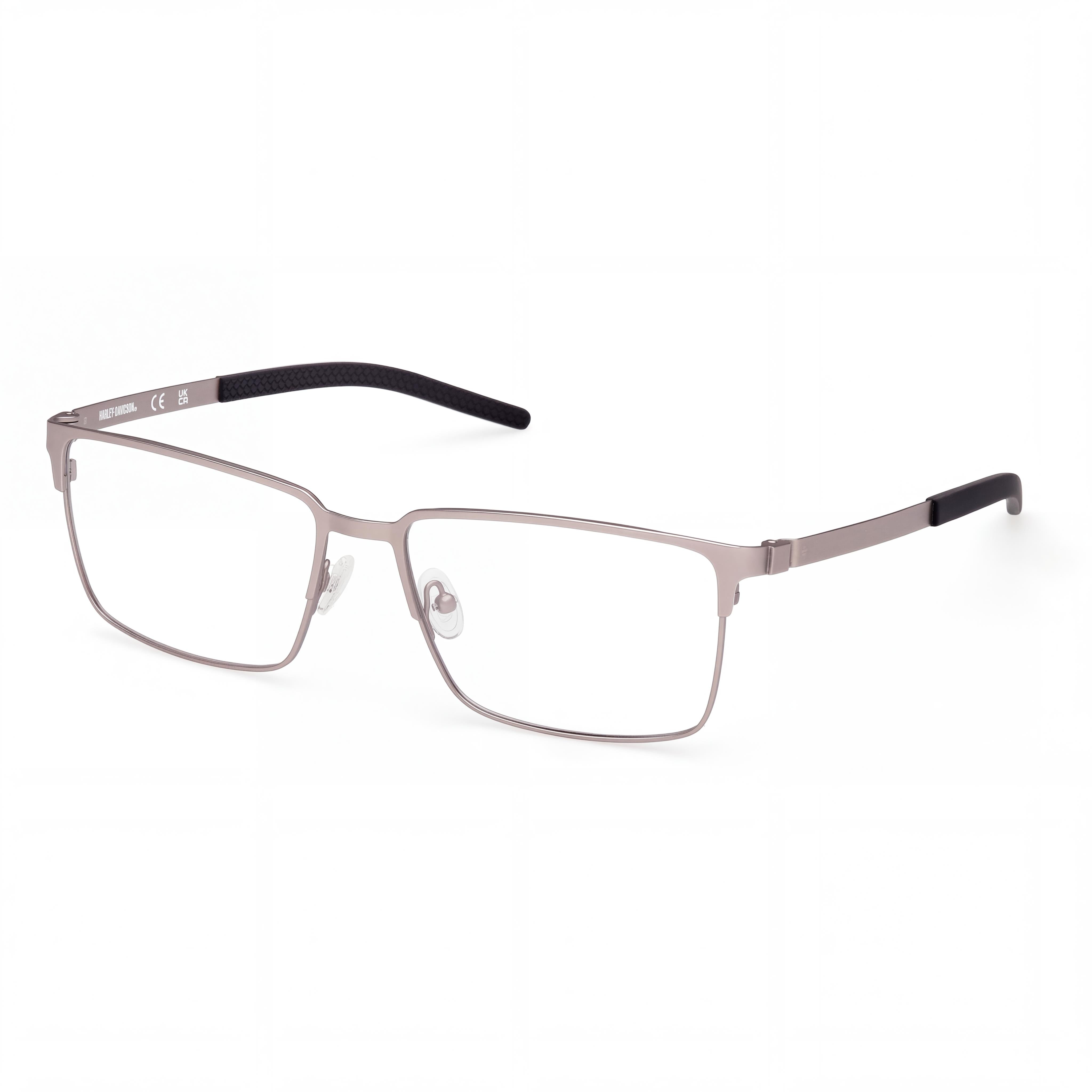 Harley-Davidson Hd50101 Men's Metal Non- Eyewear Matte Antiqued Light Nickeltin & Matte Black 59mm, Photo 1