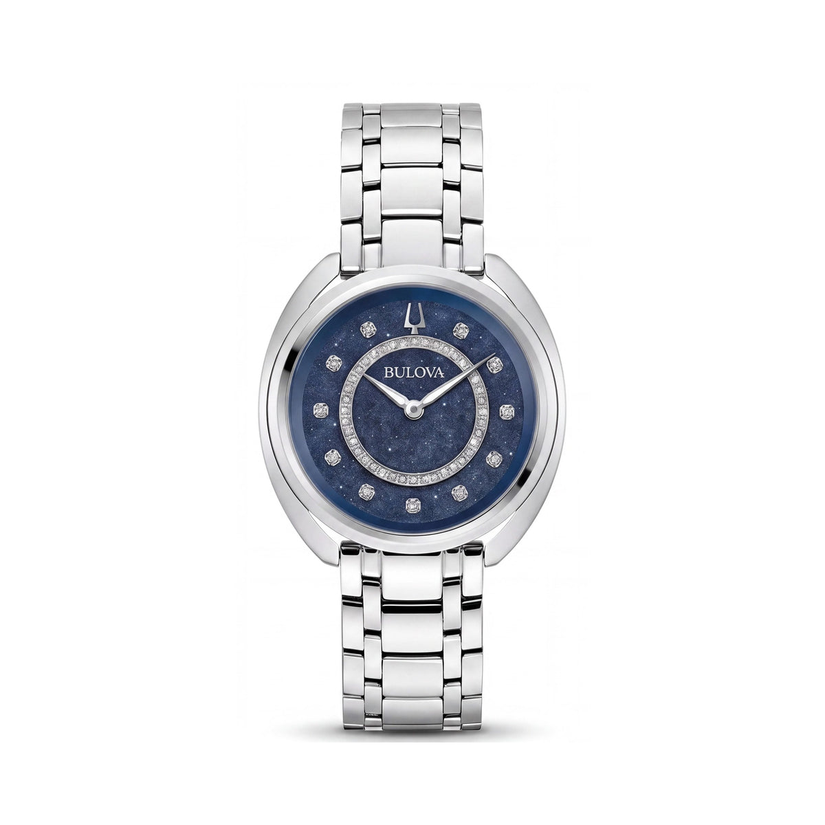 Bulova Women's Analog Display Watch, identified as the 'bracelet' Model, and featuring a bracelet-style band., Photo 1