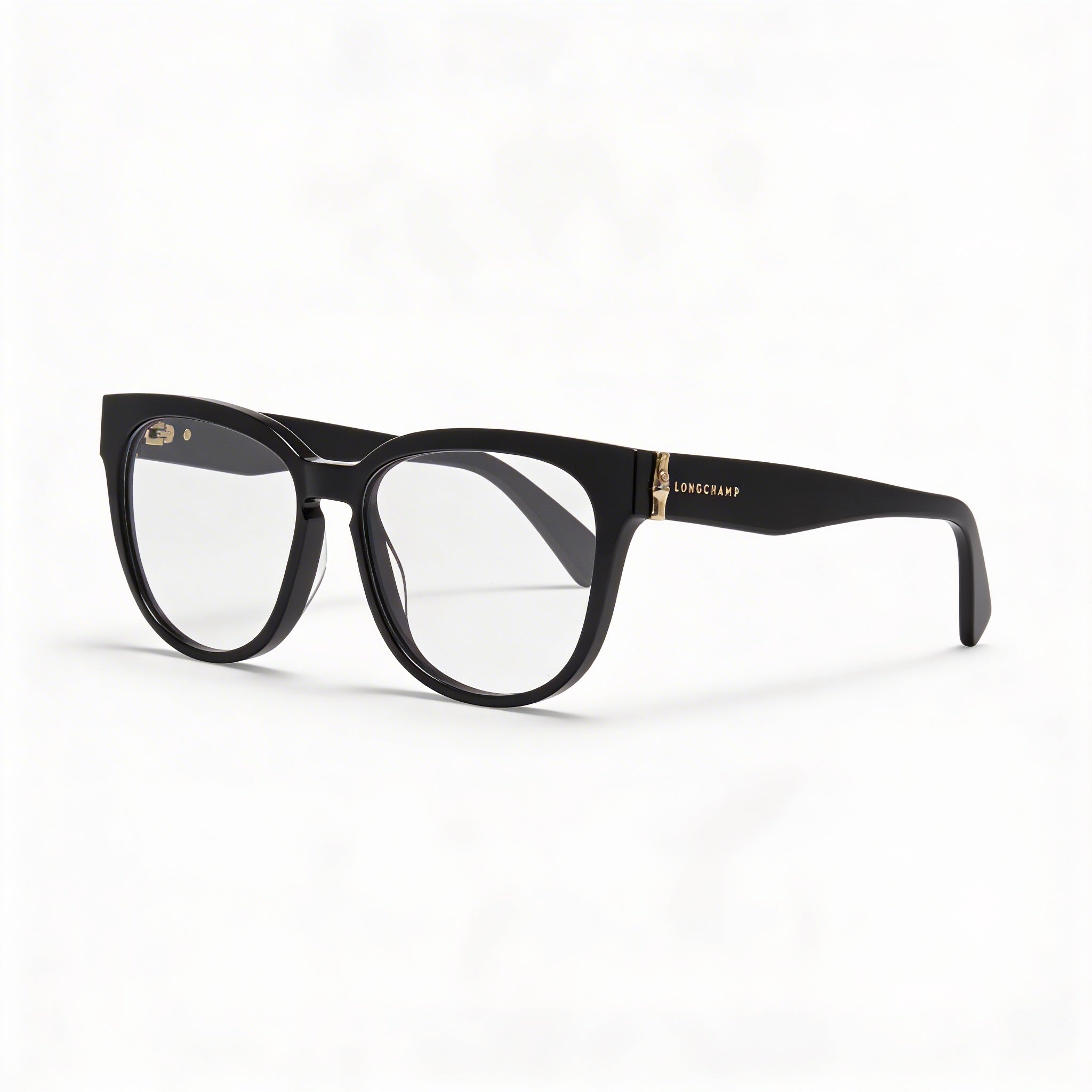 Longchamp Modern Women's Multicoloured Acetate Frame Sunglasses with Black Lenses, 52mm, Photo 1