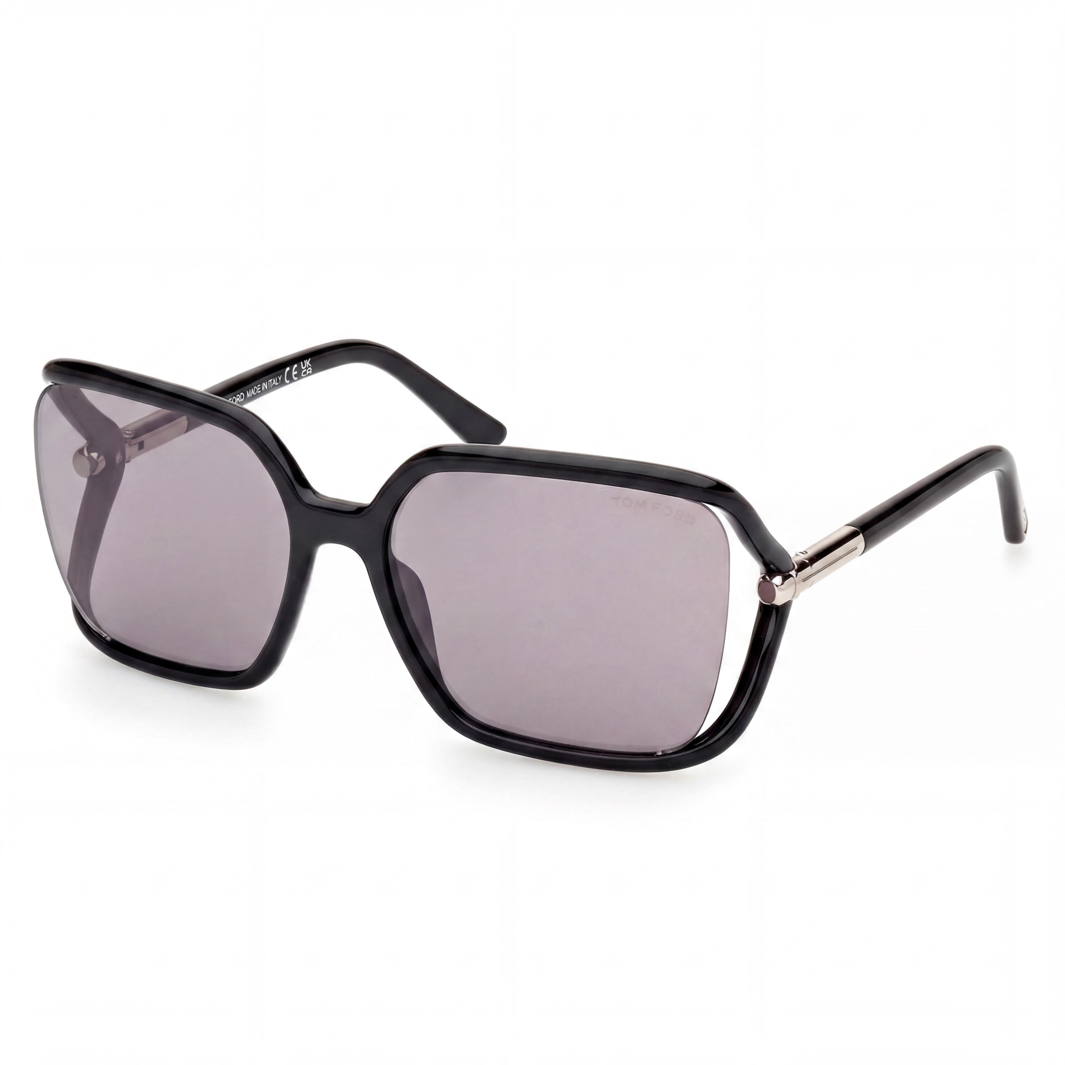 Gafas de sol deportivas Tom Ford Solange FT1089 para mujer, de acetato multicolor, con protección UV, espejo gris, 60-17-120, Photo 1