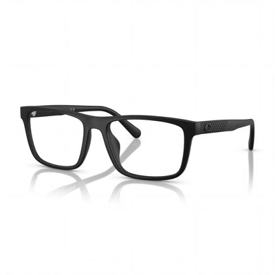 Coach Men's Hc6263u Universal Fit Plastic Prescription Ready Eyeglasses Frames Matte Black 55mm