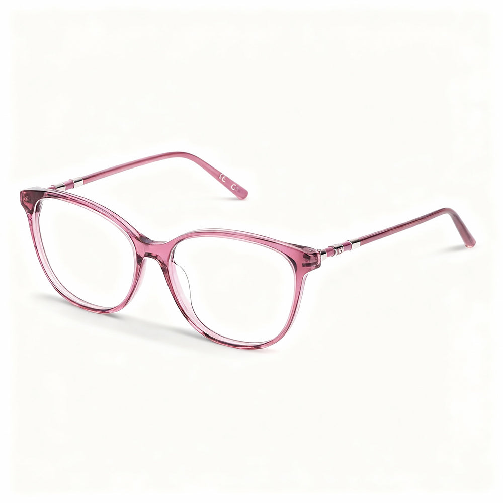 Escada Classic Women's Full-Rim Acetate Optical Eyeglasses in Wine Red - Lens 53mm, Bridge 15mm, Temple 135mm
