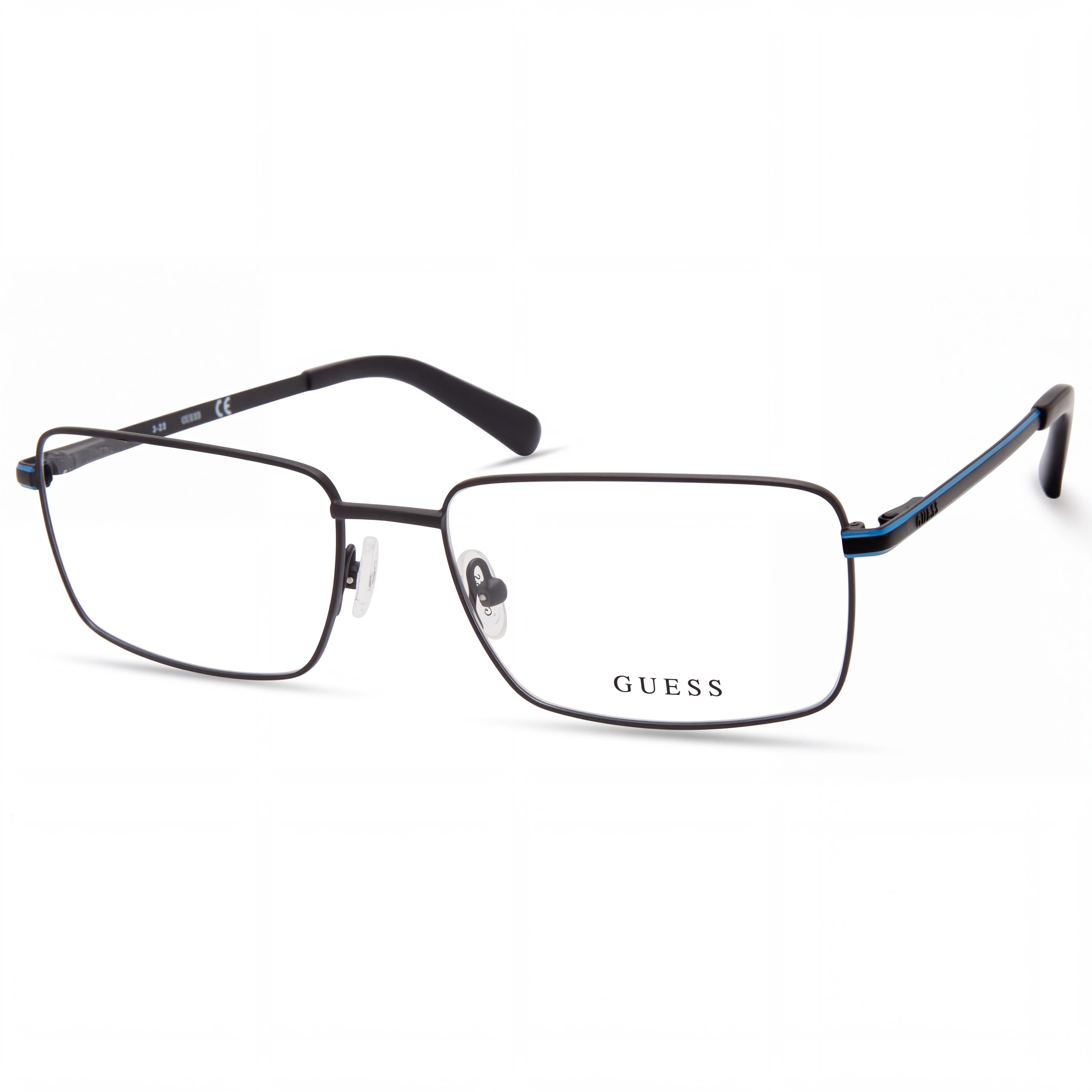 GUESS Women's Black Matte Eyeglasses Frames, Photo 1