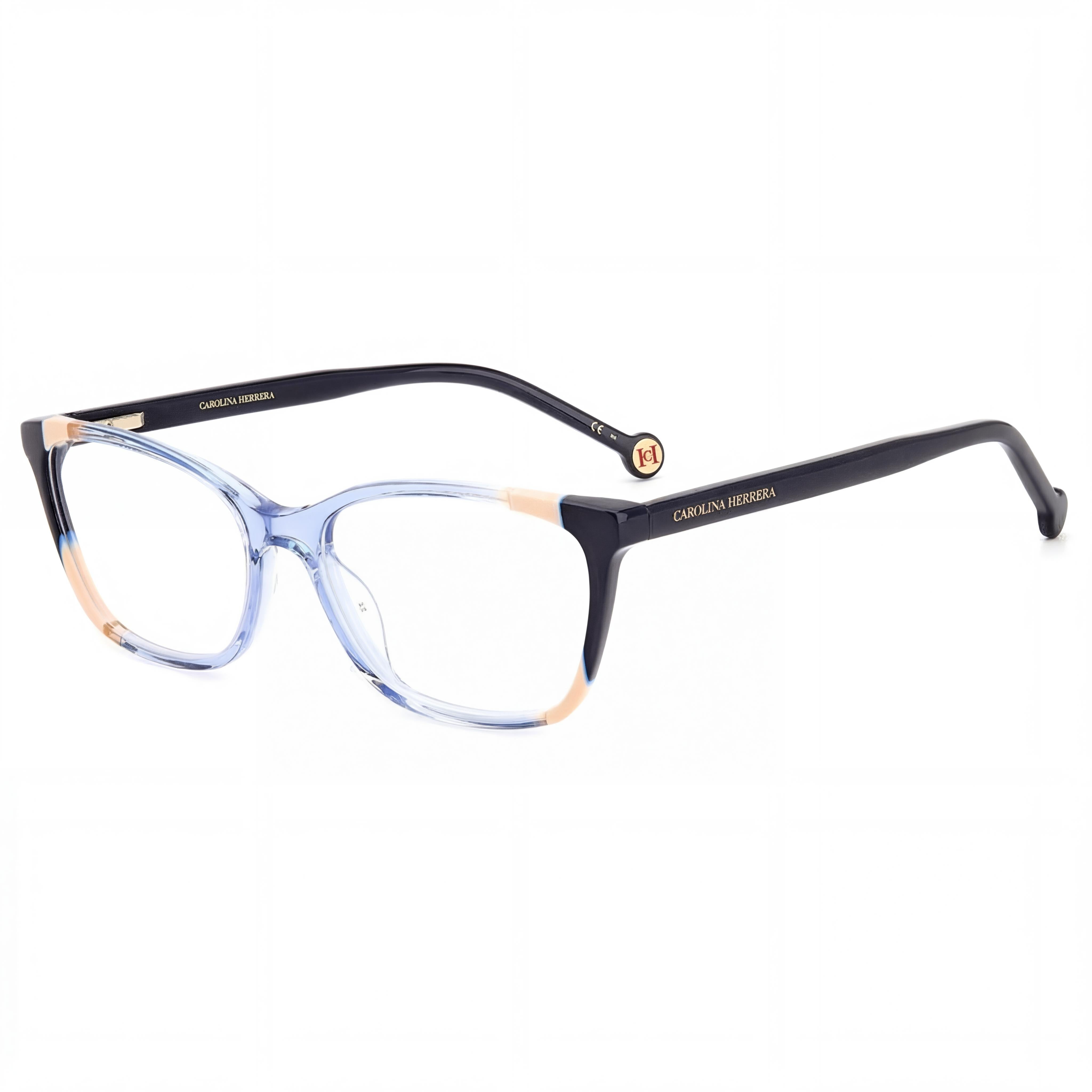 Gafas de Sol para Mujer Carolina Herrera Her 0124 con Montura de Plástico Azul Nude y Cristales de Policarbonato de 54 mm, Photo 1