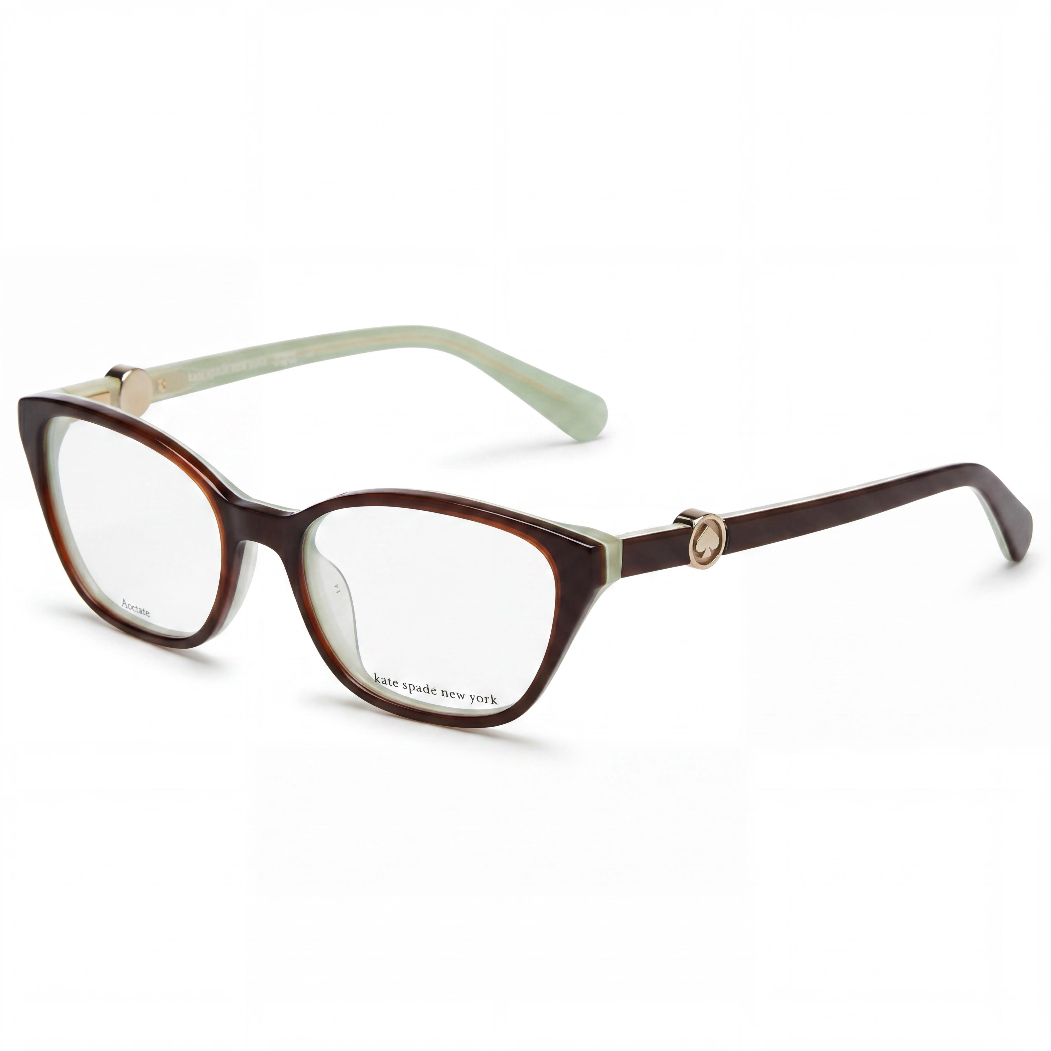 Kate Spade New York Emmalee Unisex Plastic Brown Frame Sunglasses 49mm, Photo 1