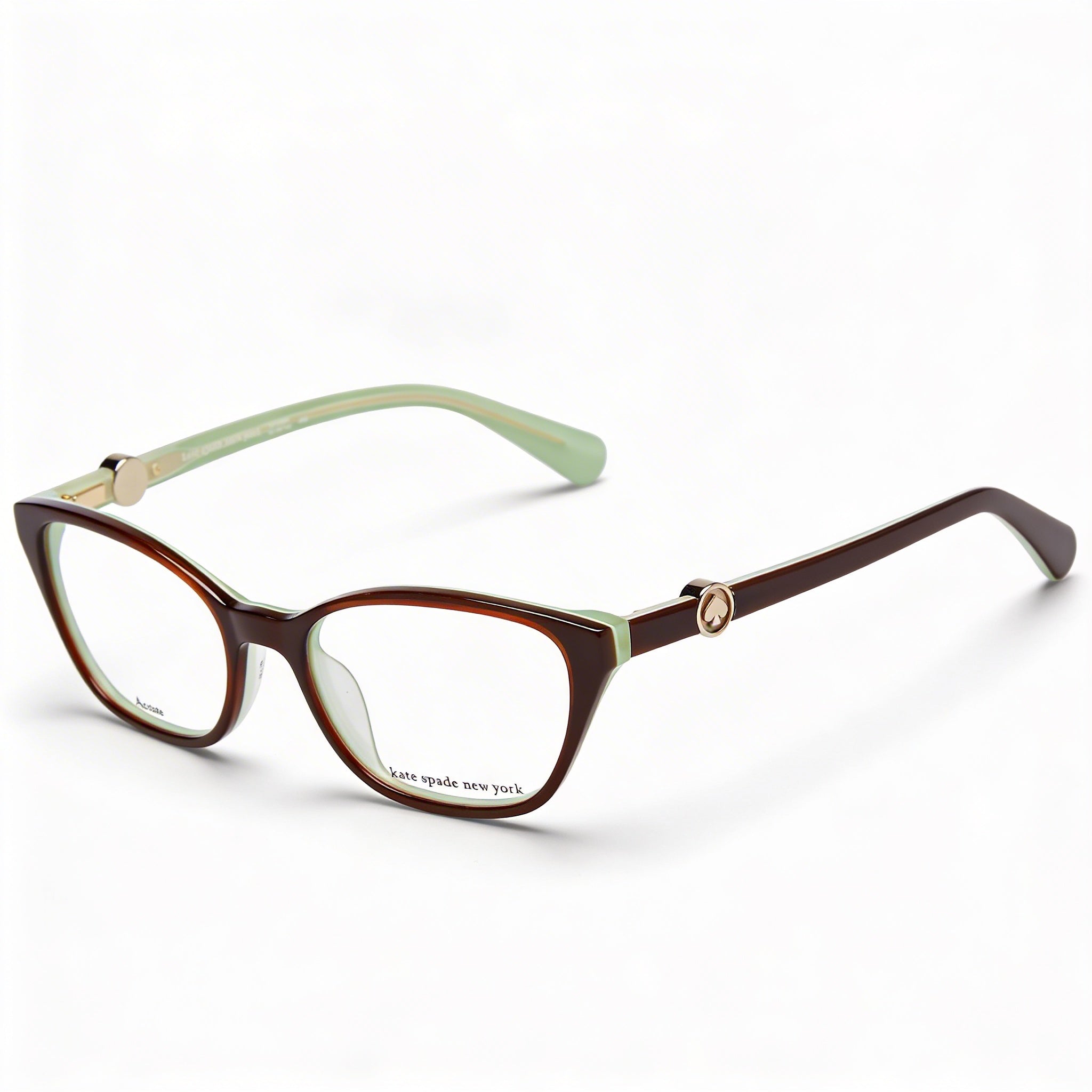 Kate Spade New York Emmalee Unisex Plastic Brown Frame Sunglasses 49mm, Photo 1