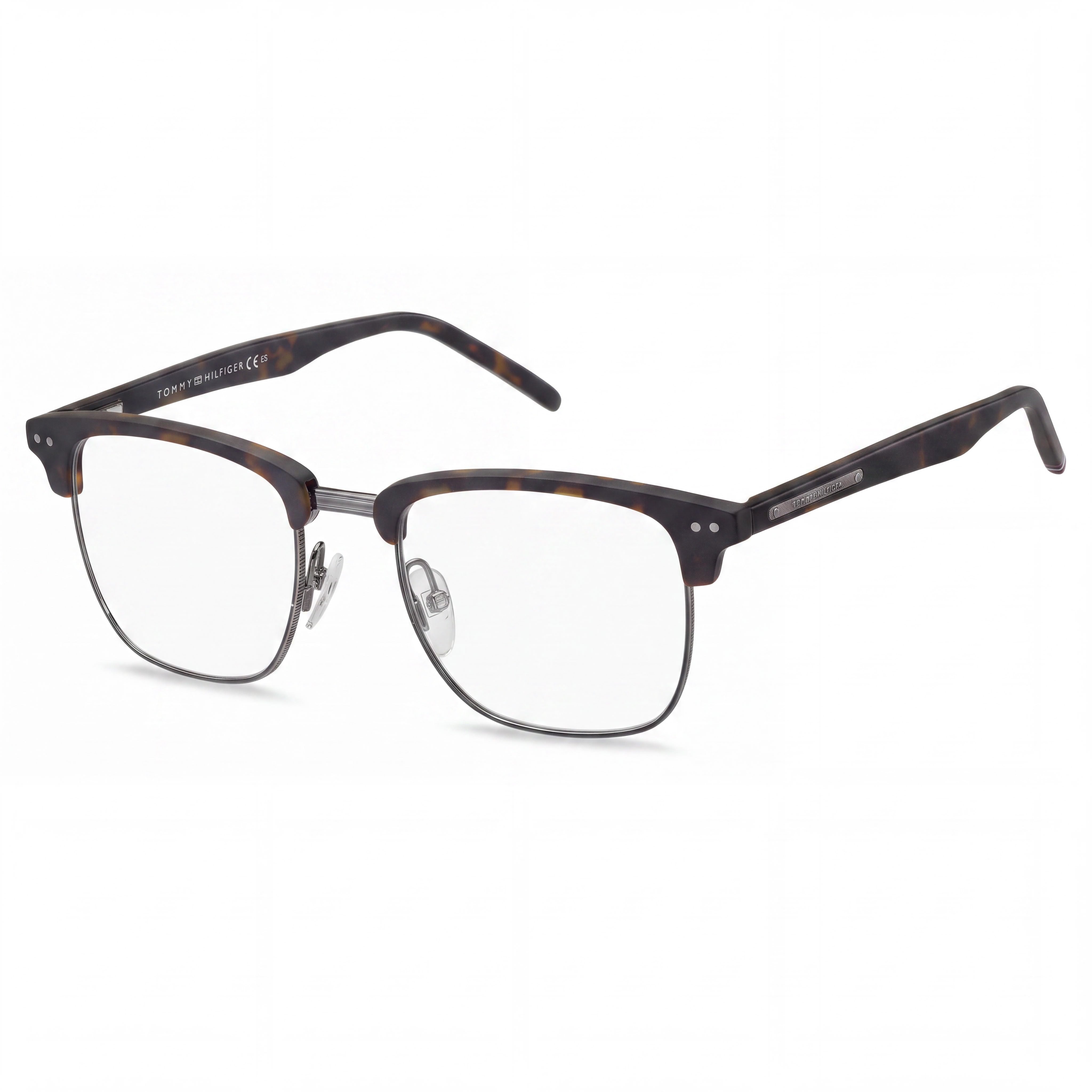 Gafas Tommy Hilfiger Th 1730 unisex con montura metálica en color Habana con lentes de policarbonato color Habana, tamaño 51-20-145, Photo 1