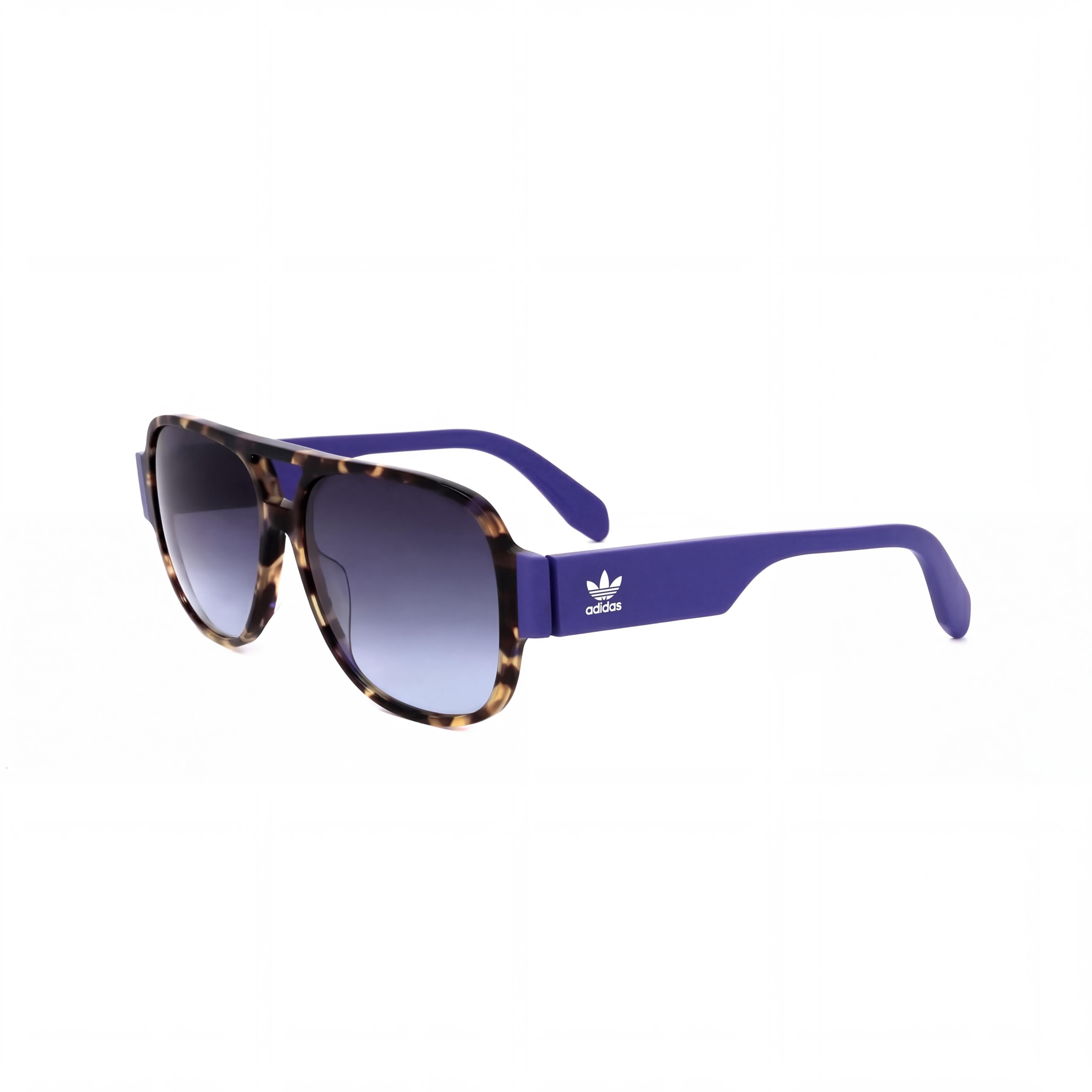 adidas Originals Modern Men's Lightweight Havana Acetate Blue Gradient Non-Polarized UV Protected Sunglasses 57mm, Photo 1