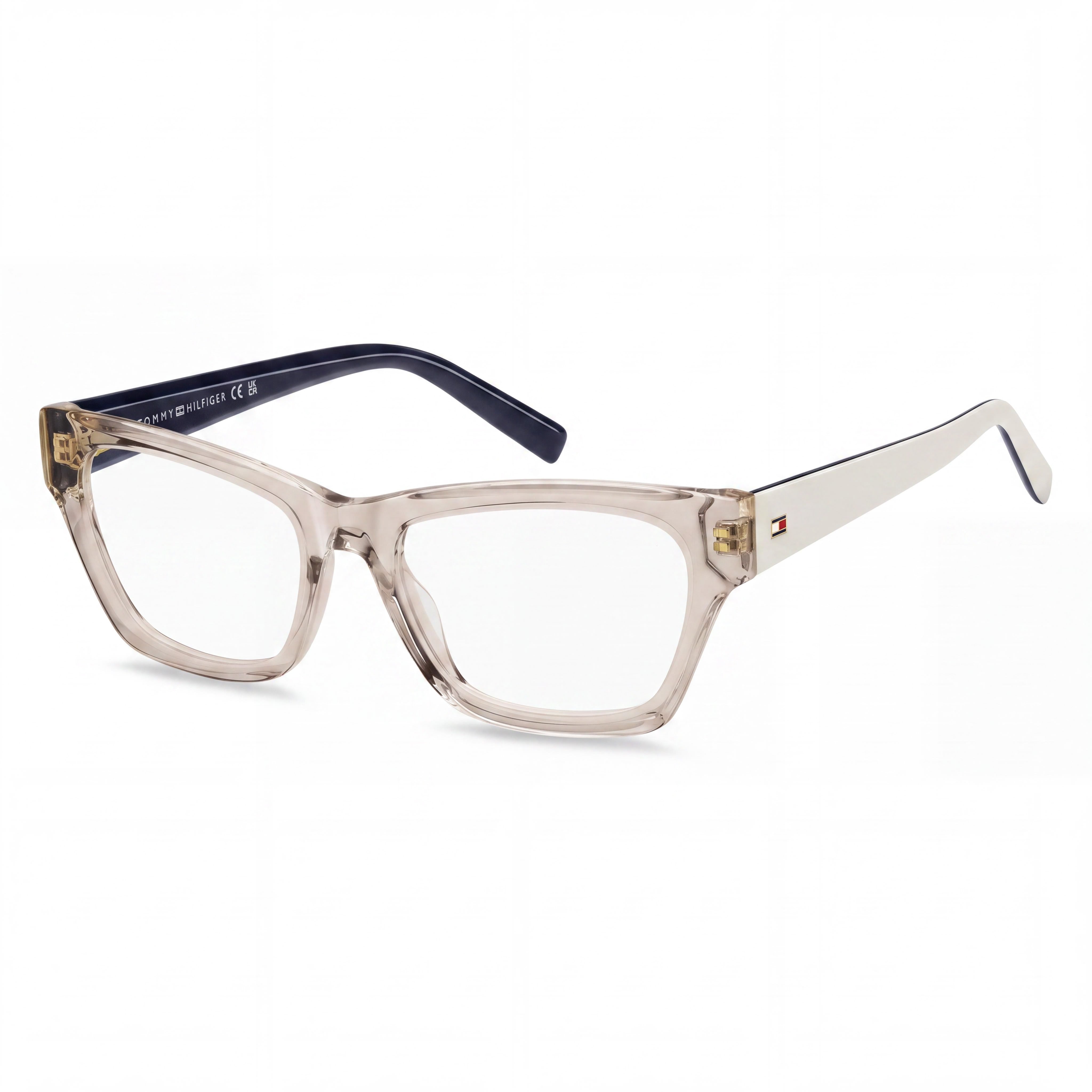 Tommy Hilfiger GAFAS Marco de plástico unisex con lentes de policarbonato, tamaño 53-140-18, Photo 1