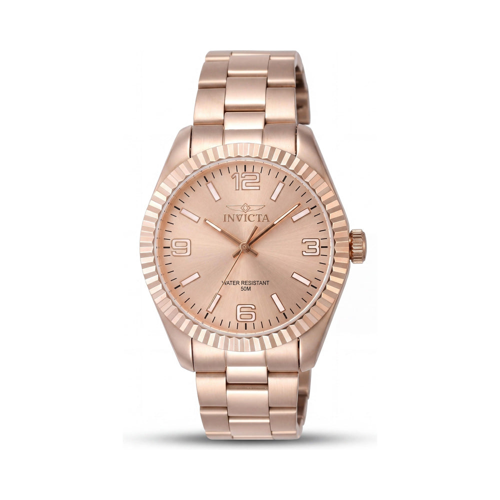 Invicta Specialty 47477 Unisex Rose-gold Stainless Steel Quartz Bracelet Watch 36mm