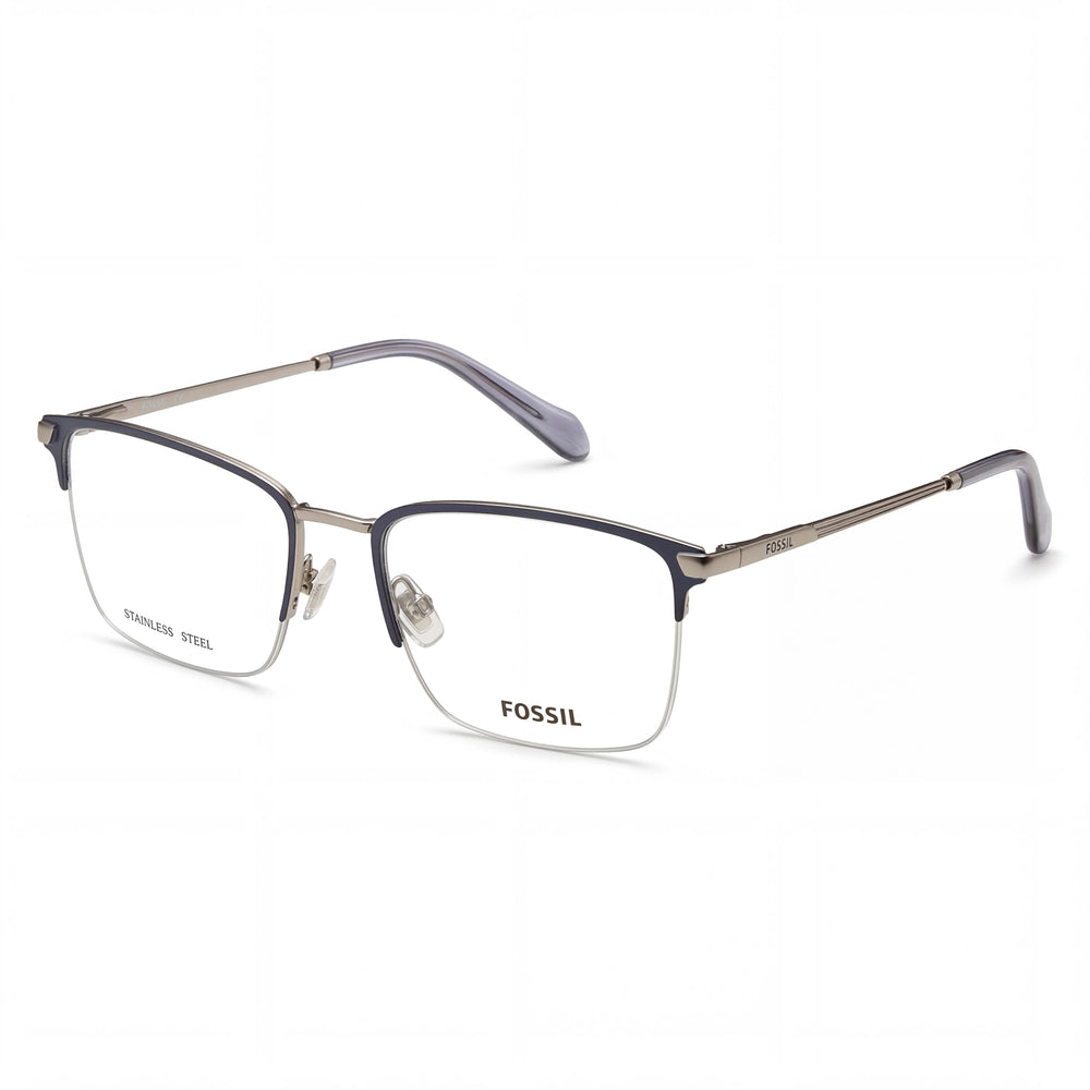 Fossil Fos 7147 Unisex Matte Dark Ruthenium Alloy Steel Frame Polarized Sunglasses 53mm