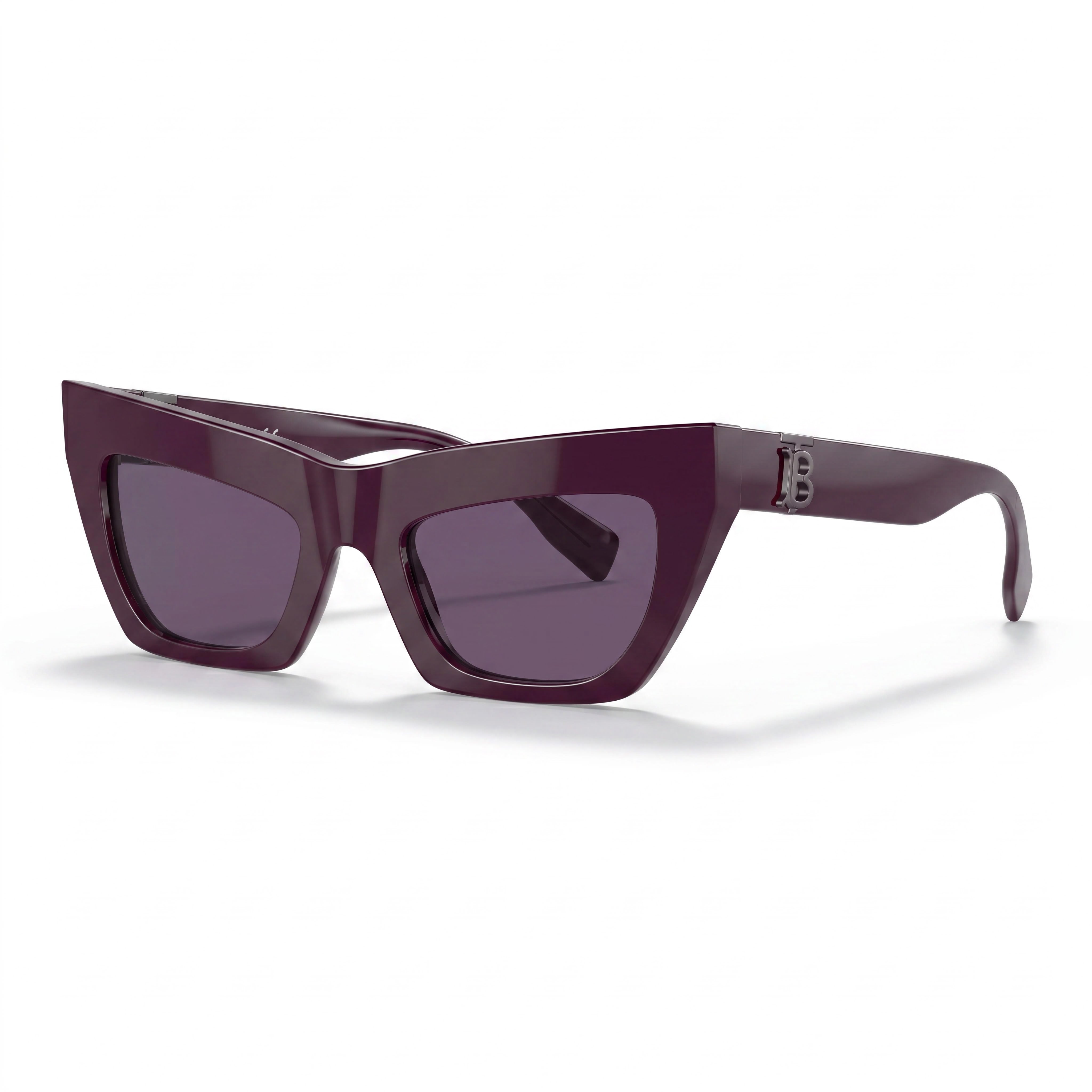 Gafas de sol BURBERRY Be 4405f para hombre, montura de plástico violeta, acetato violeta, sin polarizar, protección UV, 51-21-140, Photo 1