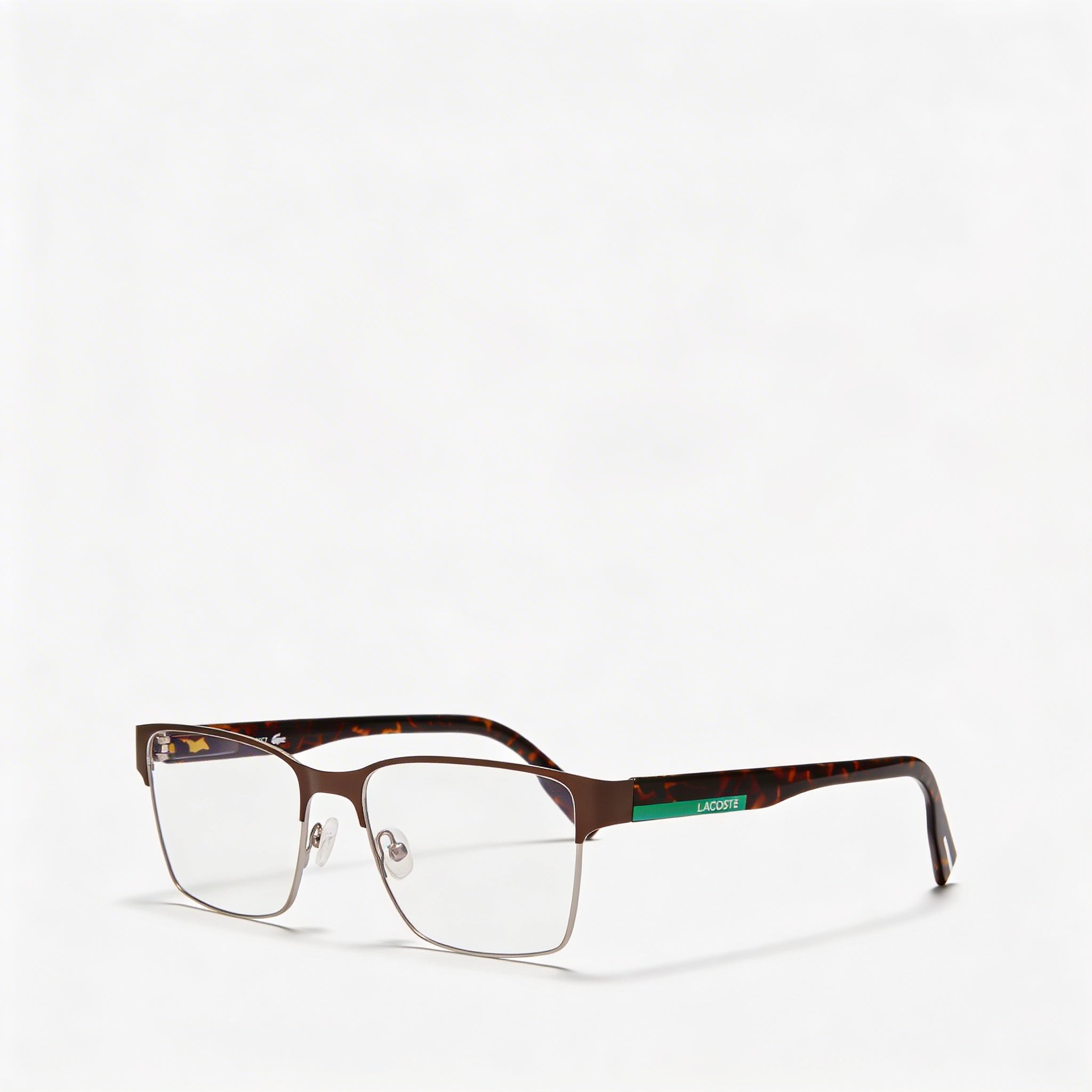 Lacoste Modern L2286 Unisex Propionate Non- Eyeglasses Matte Brown 53mm, Photo 1