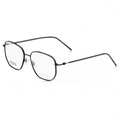 BOSS 1430 Unisex Alloy Steel Frame Polycarbonate Lenses Non-polarised Matt Black 53mm