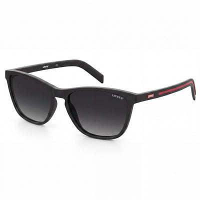 Gafas de sol Levi's Modern para mujer, de poliamida ecológica, color negro mate, sin polarizar, con protección UV, 57 mm
