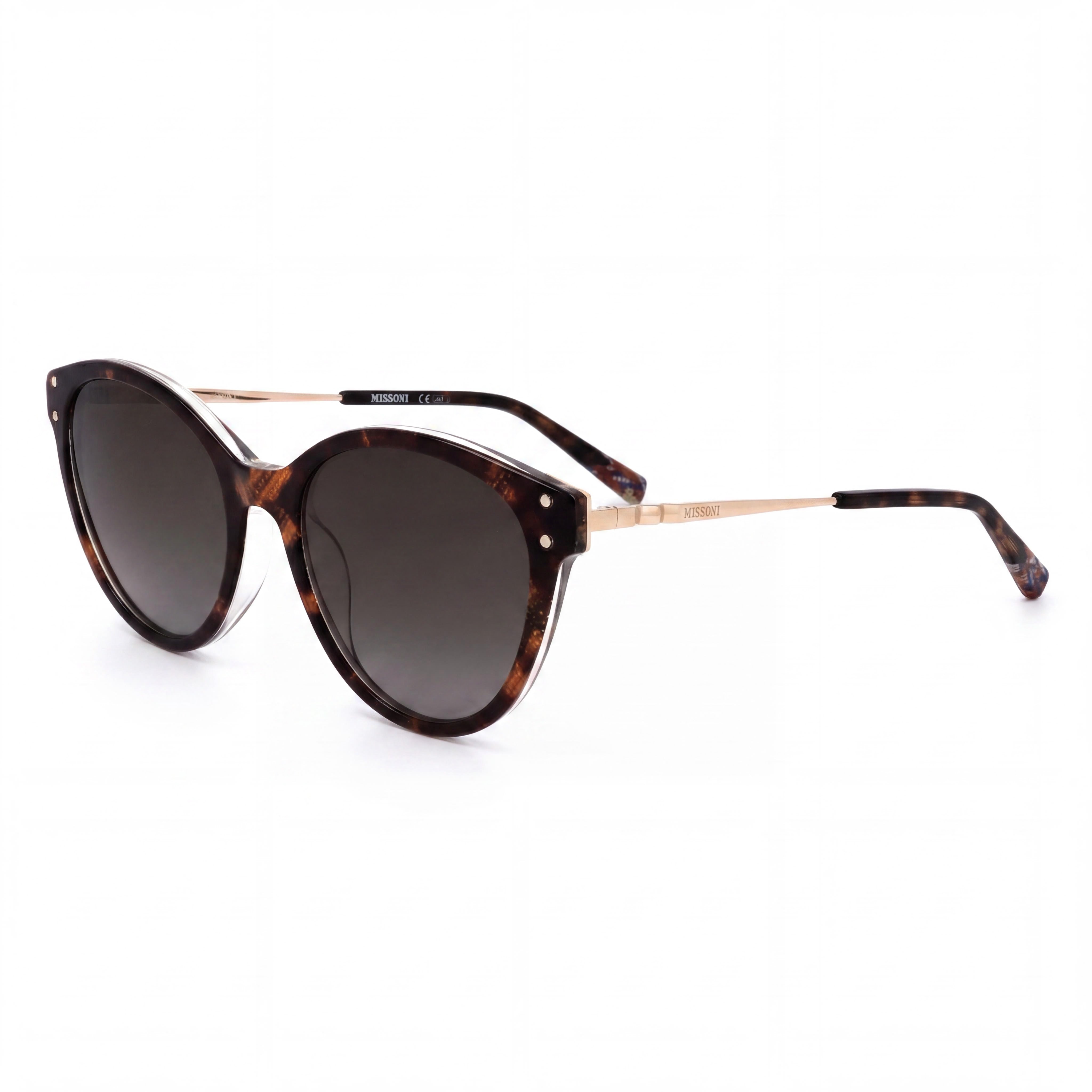 Missoni 0026/S Men's Casual Brown Polycarbonate Frame Non-Polarized Lenses with 100% UV Protection 53mm, Photo 1