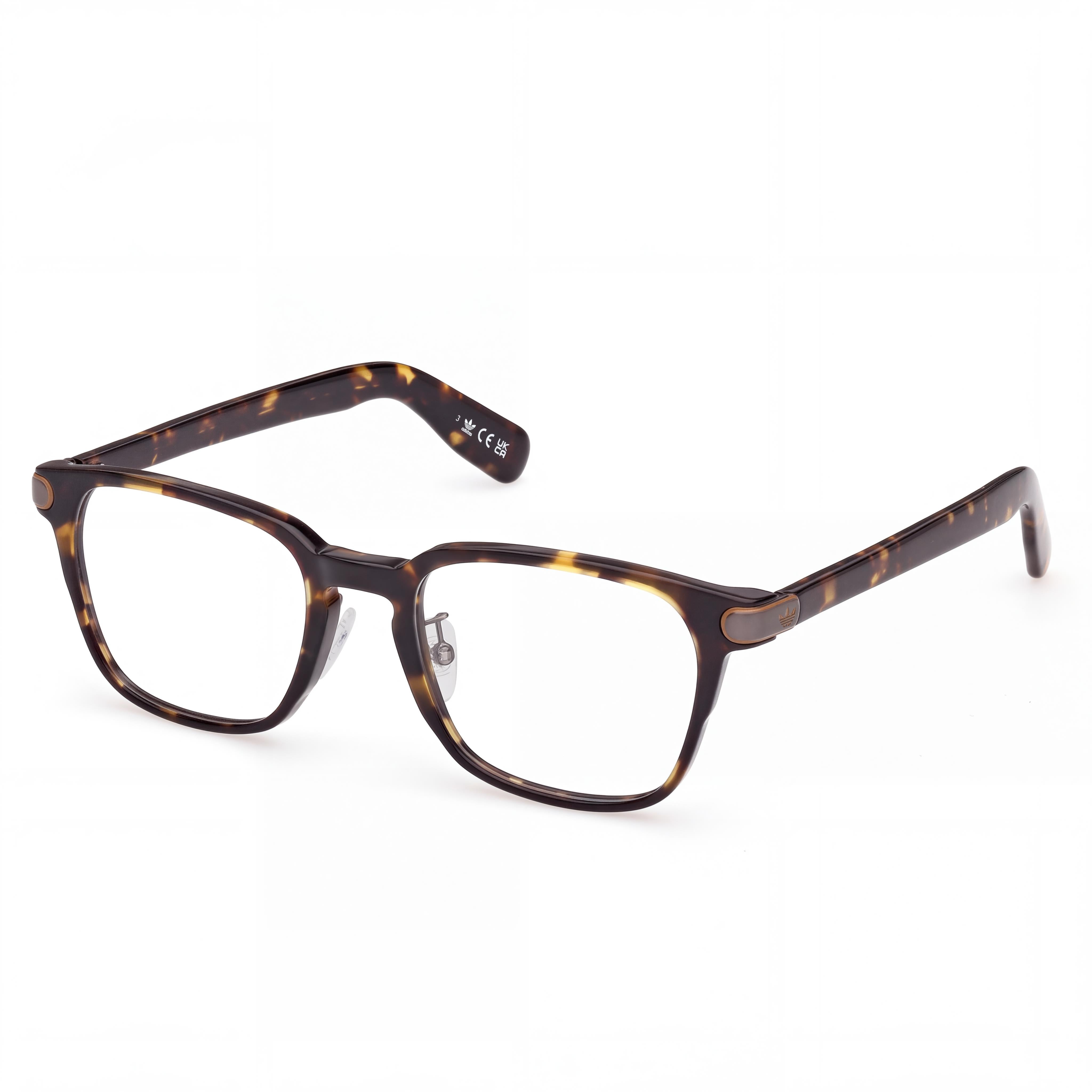 adidas Or5134-h Classic Unisex Dark Havana Plastic Full Rim Polycarbonate Non- Eyewear 53mm, Photo 1