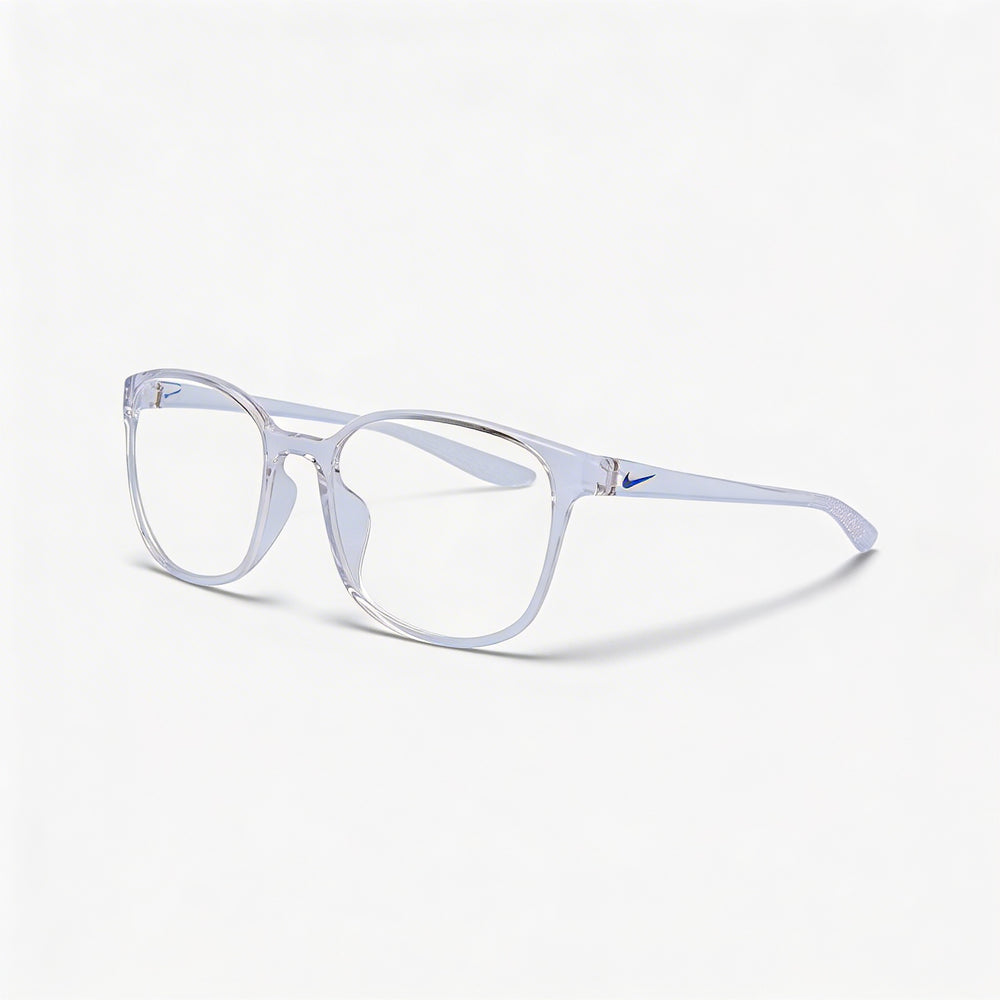 Nike 7026 N Unisex Clear Cellulose Acetate Frame Optical Eyeglasses for Daily Wear Lens 52mm Bridge 18mm Temple 140mm