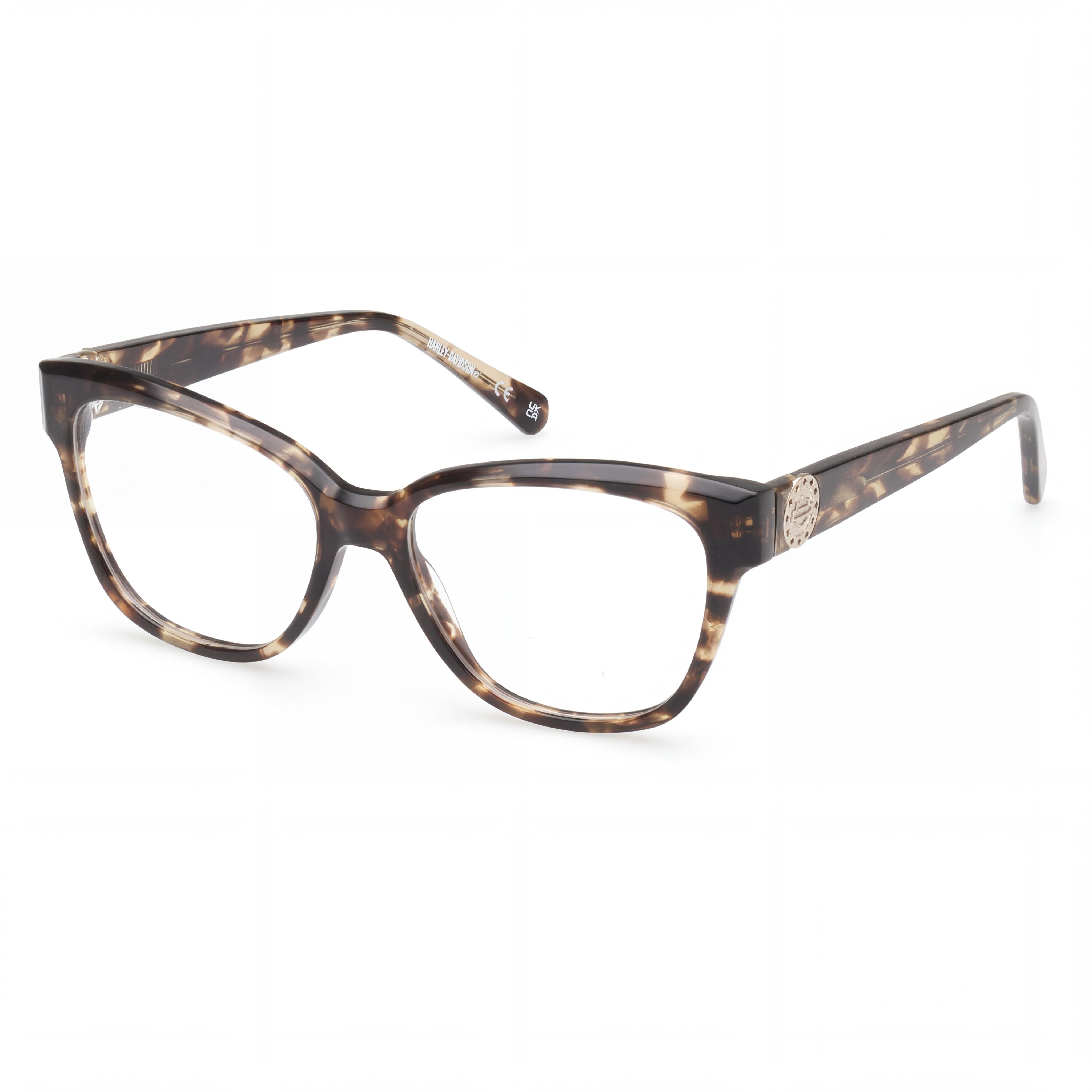 Harley-Davidson Hd50106 Unisex Eyewear with Non- Polycarbonate Lenses, Blonde Havana, Size 54-16-140, Photo 1