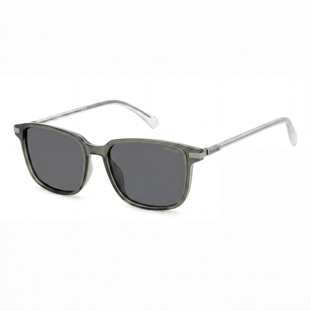 Polaroid Pld 4169/G/S/X Women's Polycarbonate Green Grey Frame Grey Polarized Lenses Sunglasses 54mm