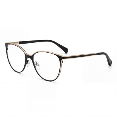 rag & bone RNB3032 Women's Blue Silver Metal Eyeglasses Clear Lens 54mm