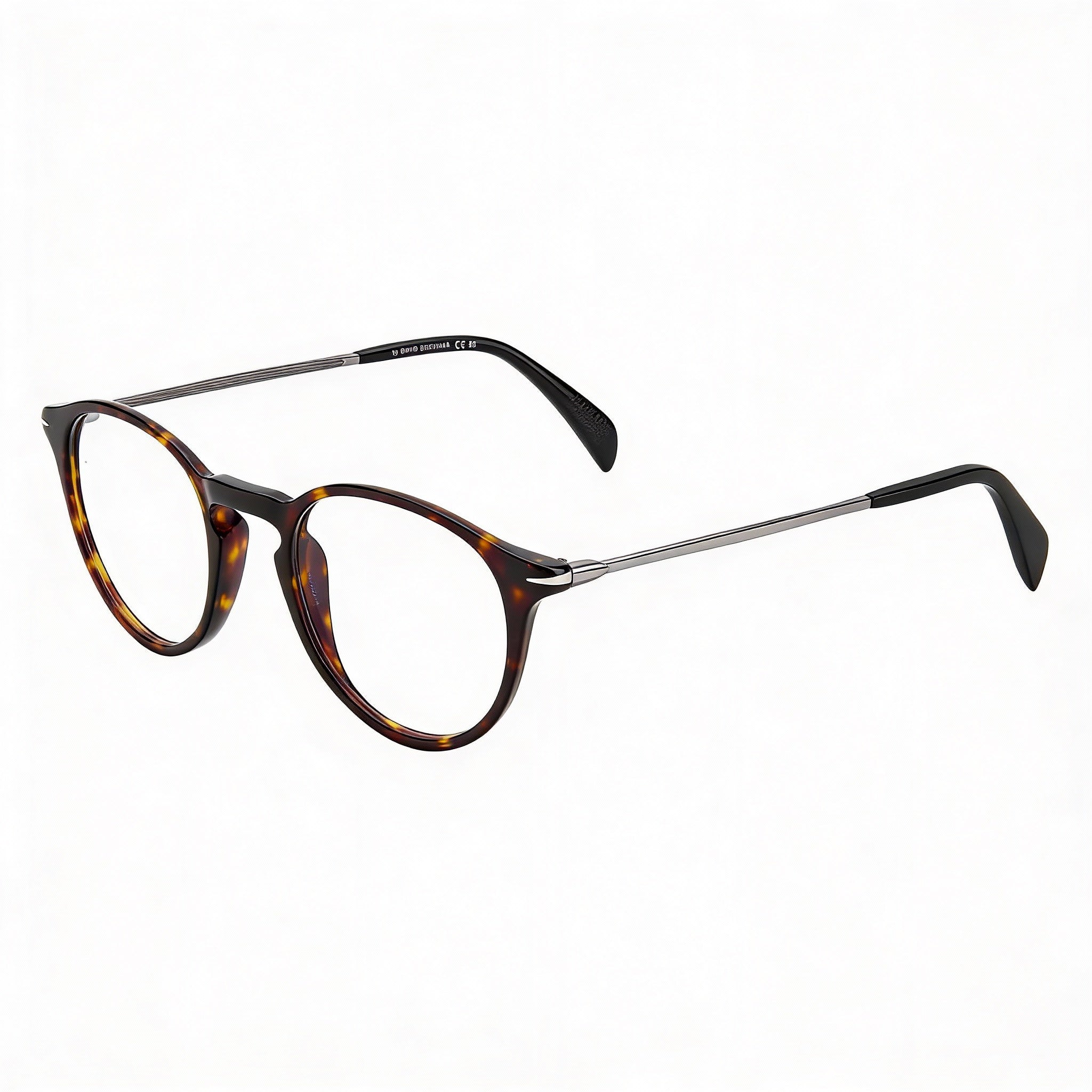 David Beckham DB 1049 Unisex Havana Plastic Frame Eyewear with Plastic/Polycarbonate Lenses, 48mm, Photo 1