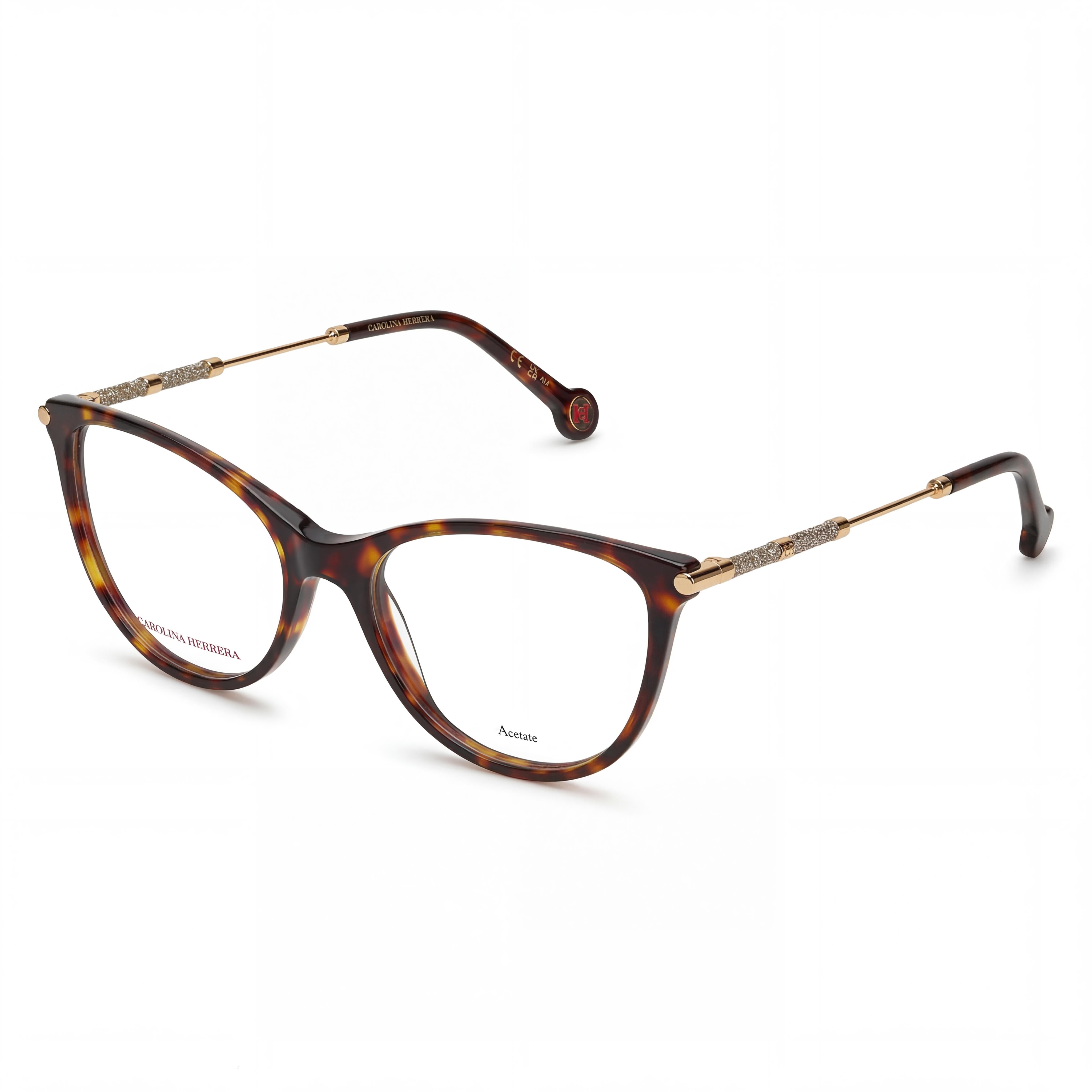 Carolina Herrera Her 0152 Lightweight Plastic Frame Optical Prescription Eyeglasses for Women 53mm, Photo 1