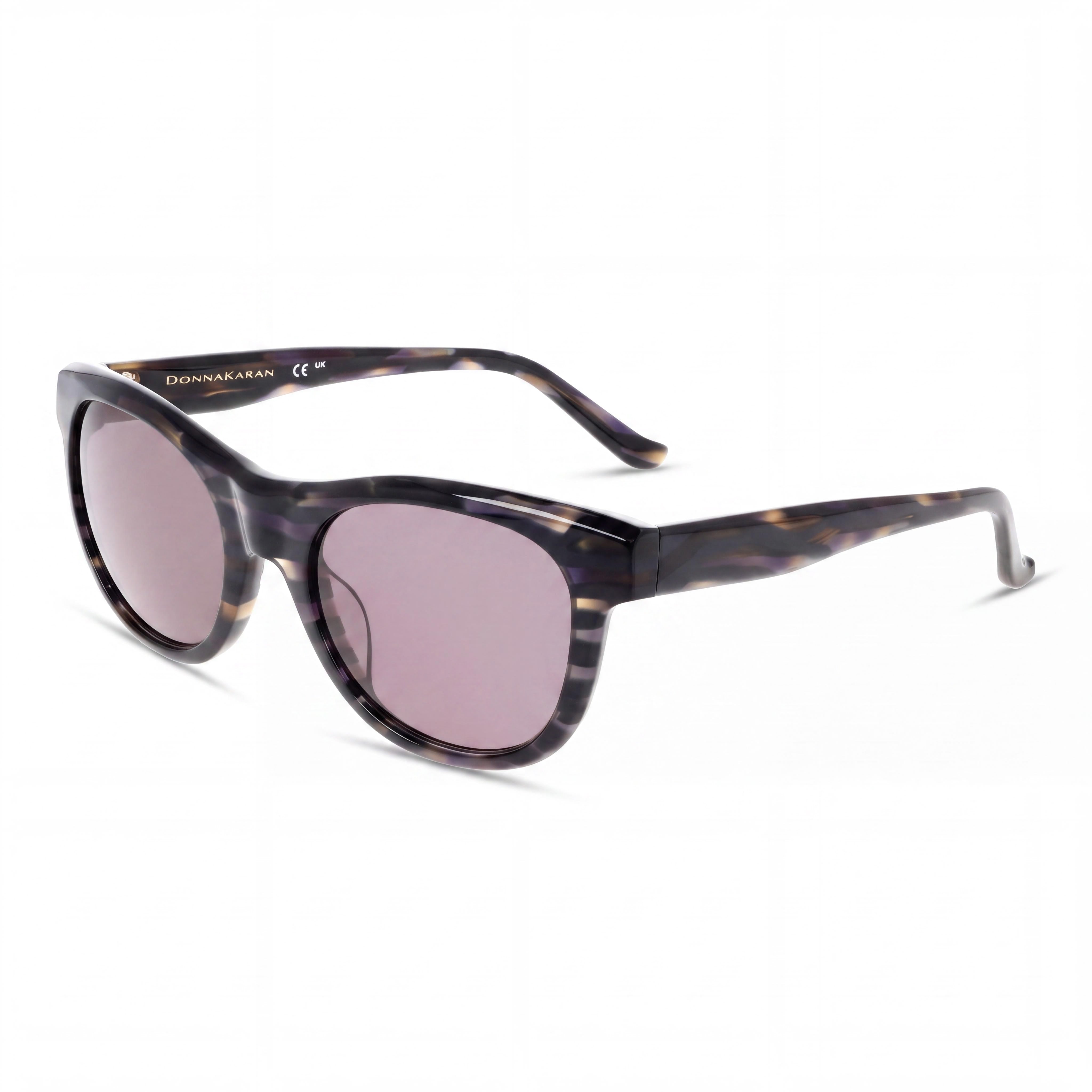 Donna Karan Do516s Women's Grey Horn Plastic Frame Non-Polarized Sunglasses with UV Protection 52mm, Photo 1