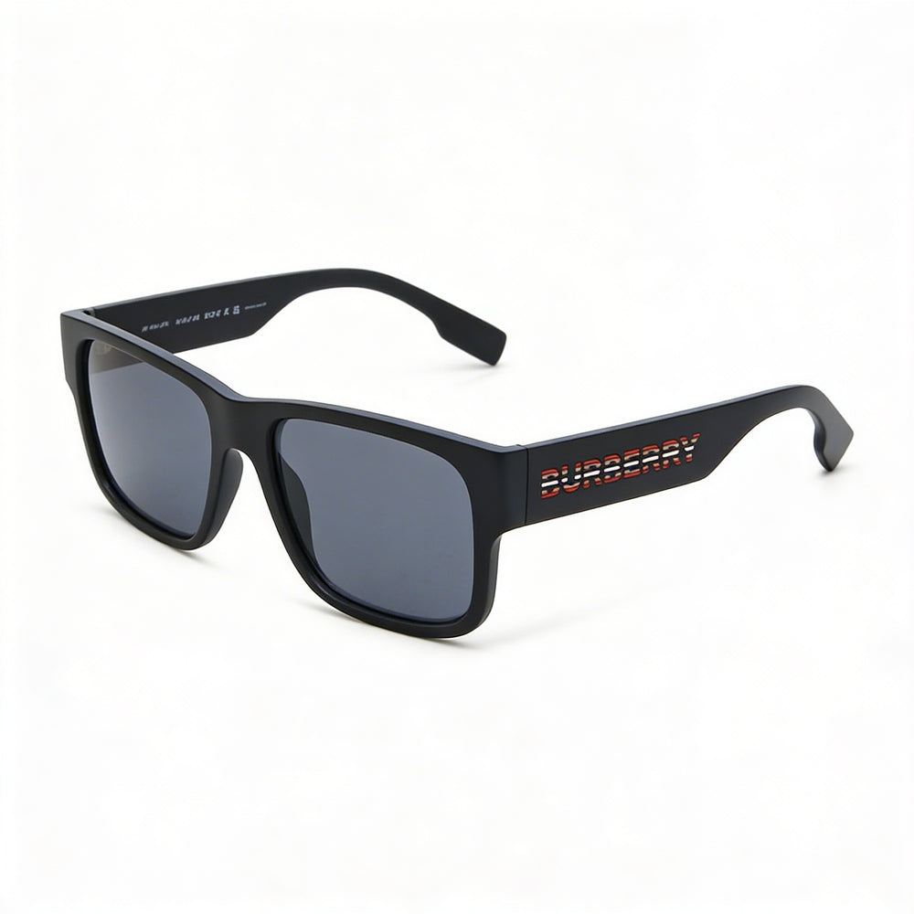 Gafas de sol BURBERRY Knight Geometric para mujer polarizadas con montura de propionato multicolor de 57 mm