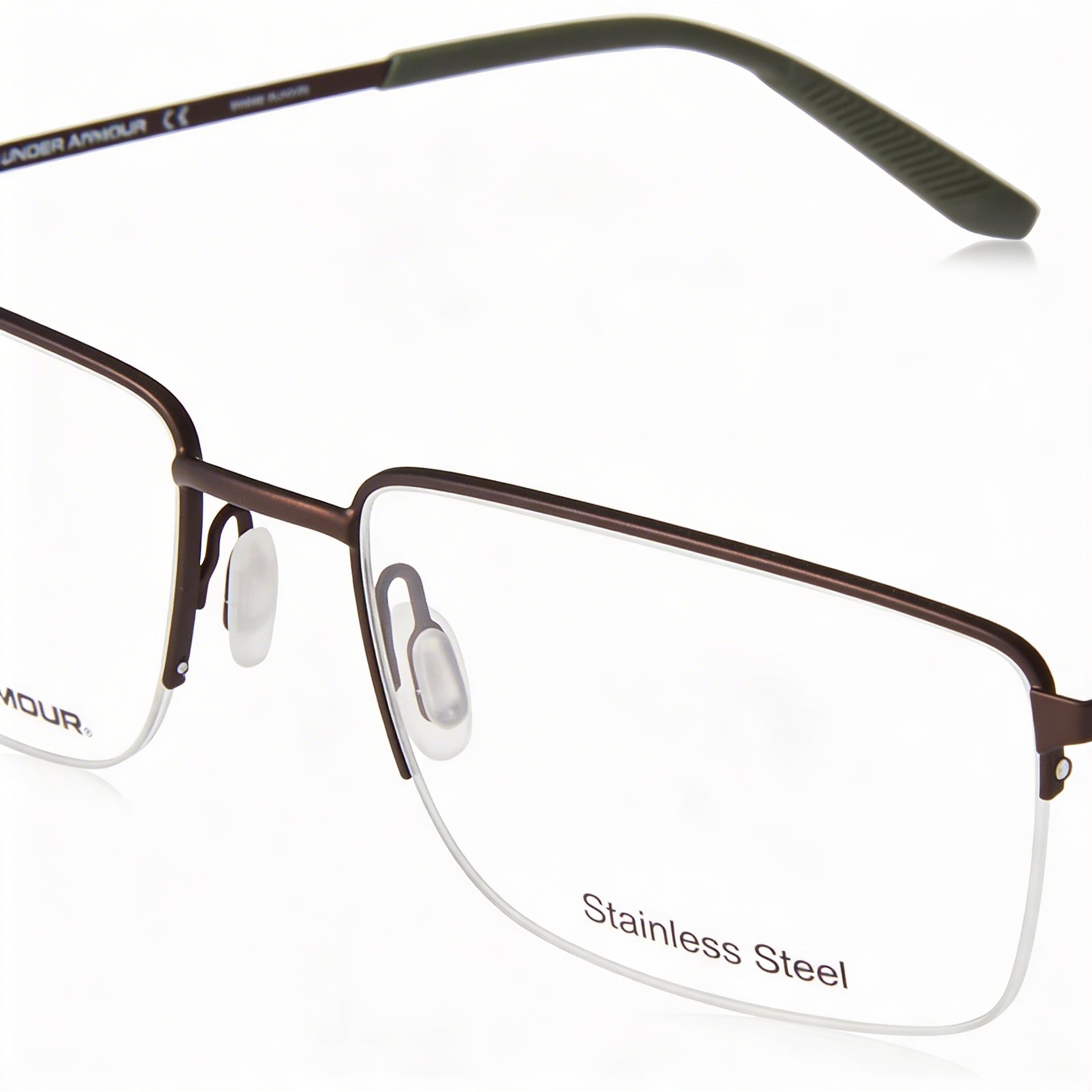 Under Armour Ua 5016/G Men's Brown Metal Eyeglasses Frame with Brown Demo Lenses 58mm, Photo 1